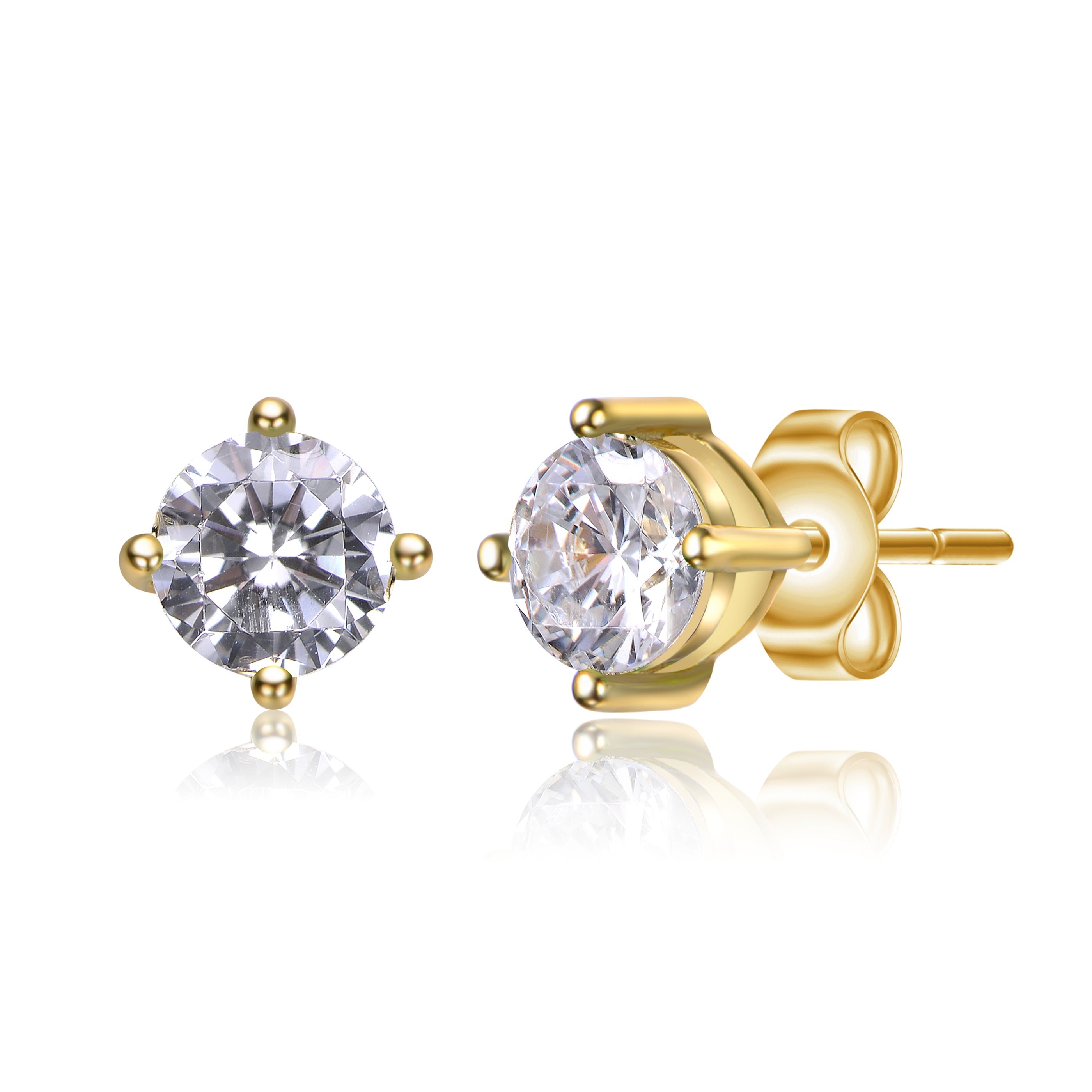 Marie Couture Birthstone Solitaire Earrings GENEVIVE