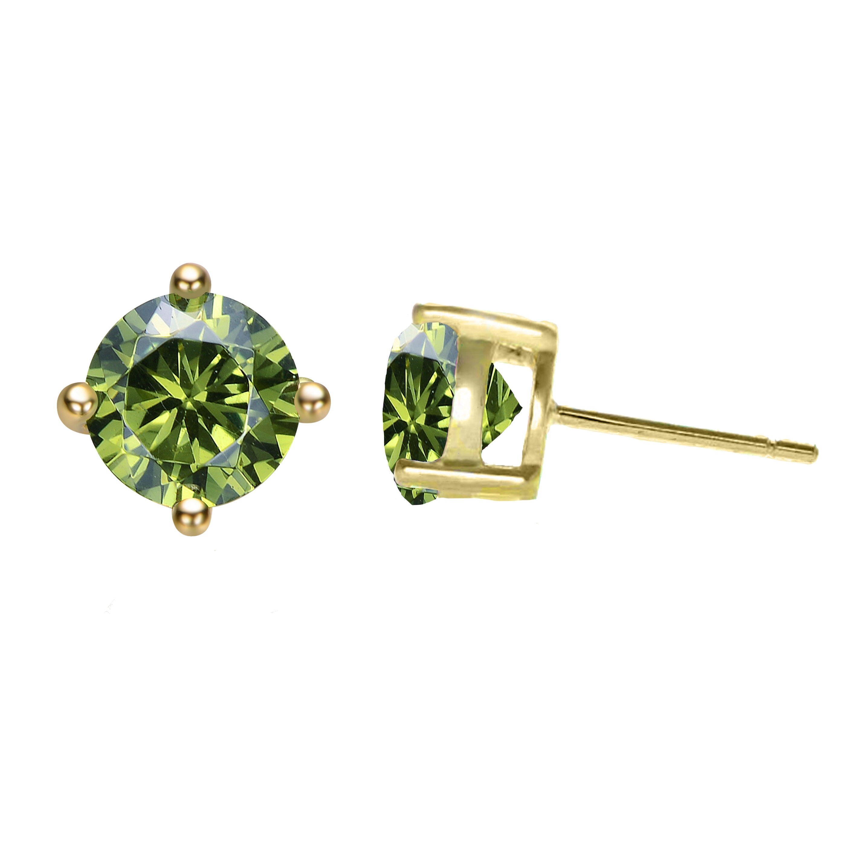 Marie Couture Birthstone Solitaire Earrings GENEVIVE