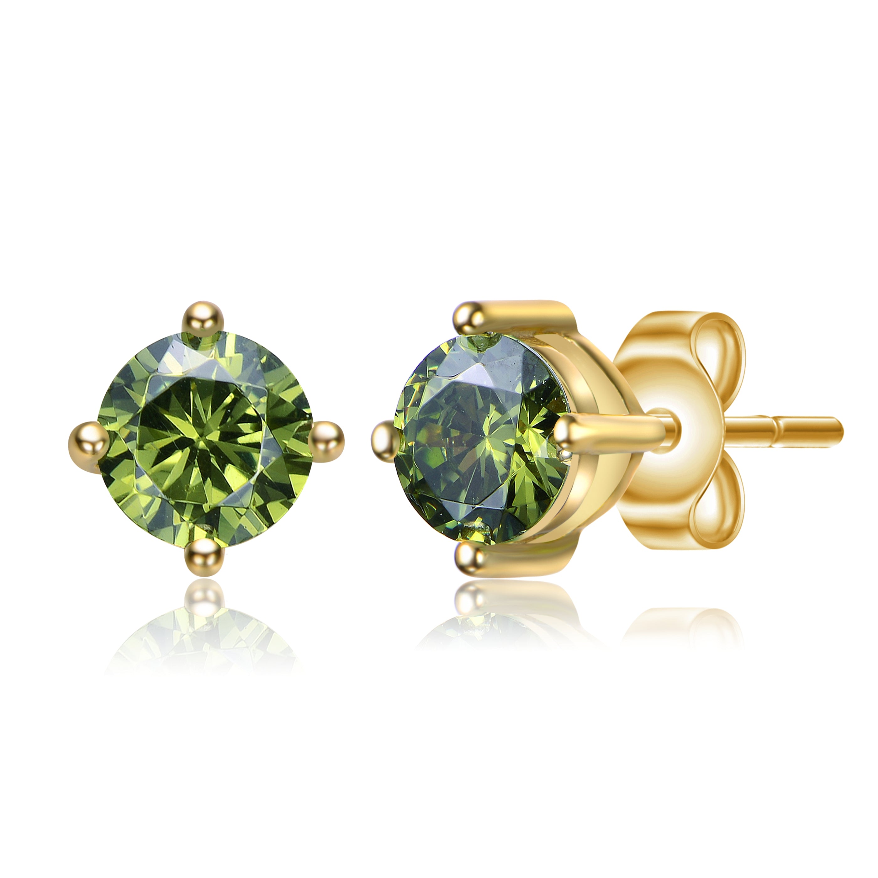 Marie Couture Birthstone Solitaire Earrings GENEVIVE