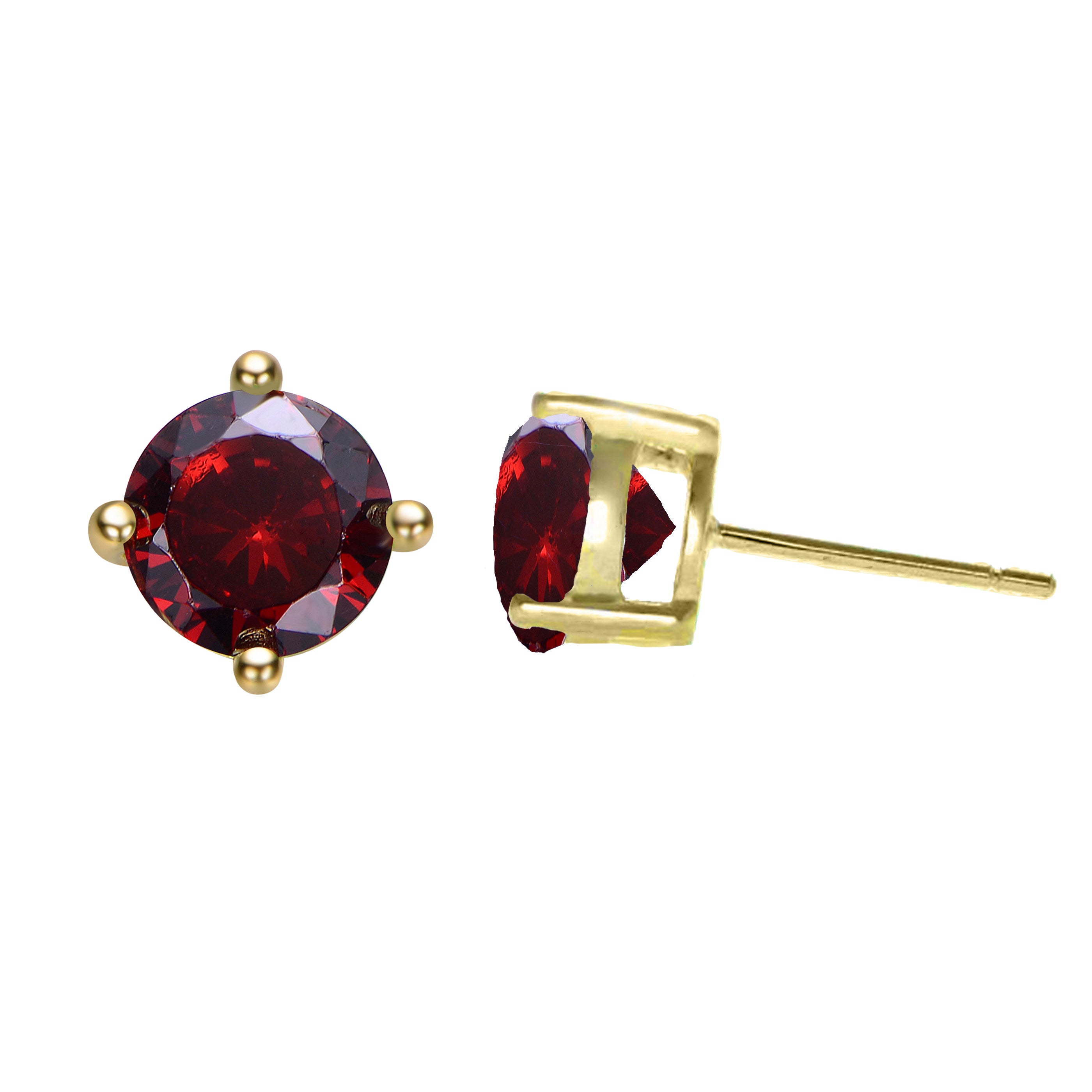Marie Couture Birthstone Solitaire Earrings GENEVIVE