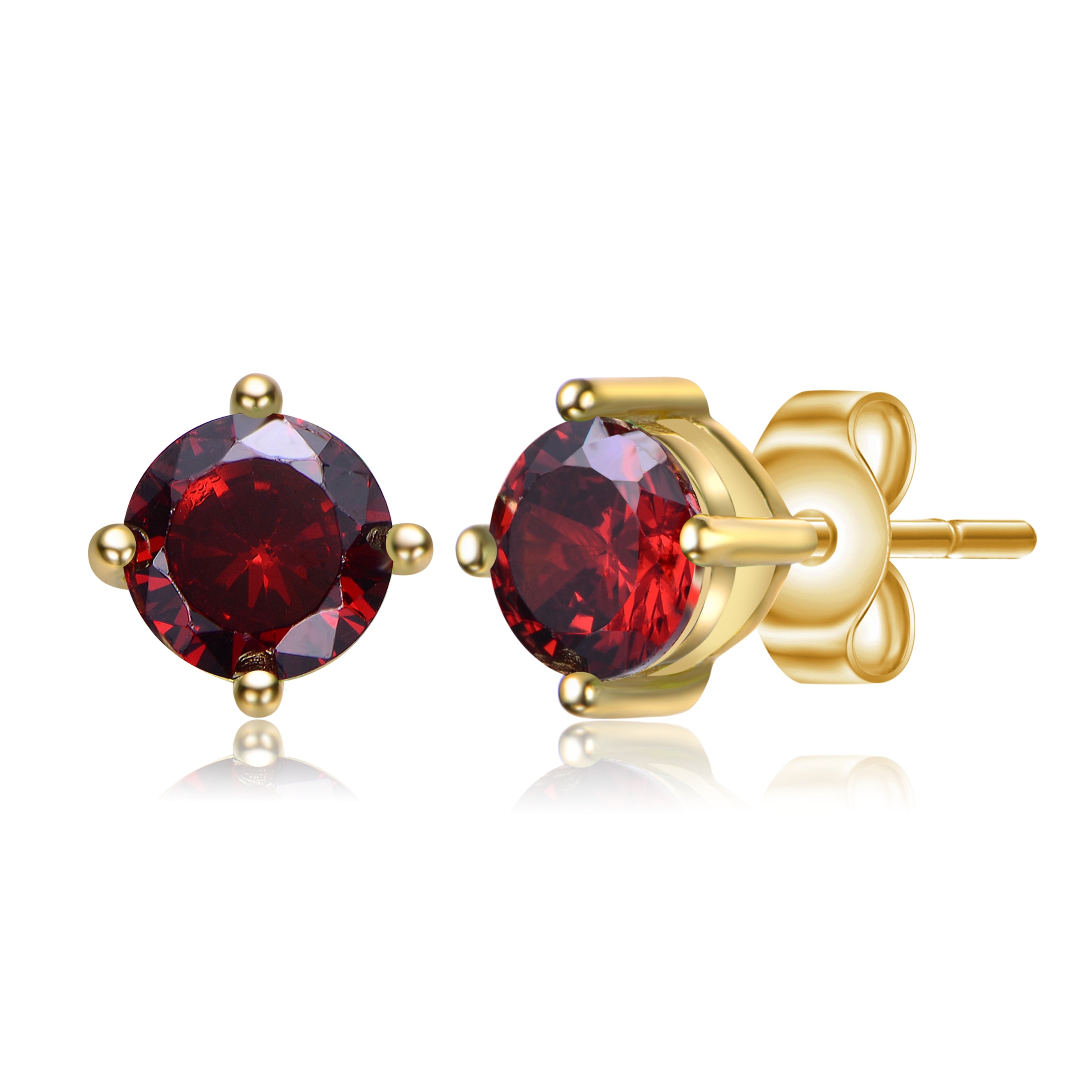 Marie Couture Birthstone Solitaire Earrings GENEVIVE