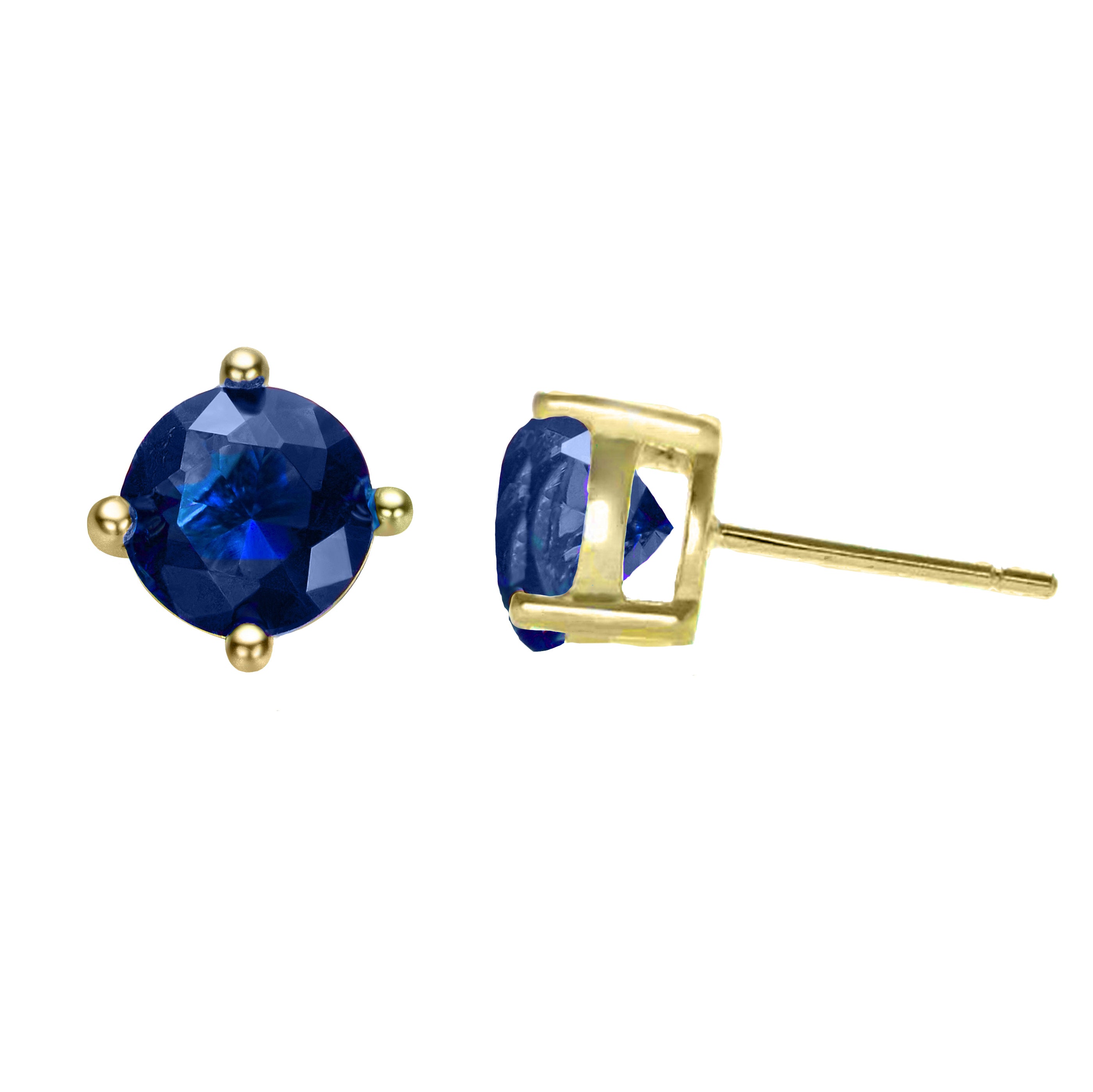 Marie Couture Birthstone Solitaire Earrings GENEVIVE