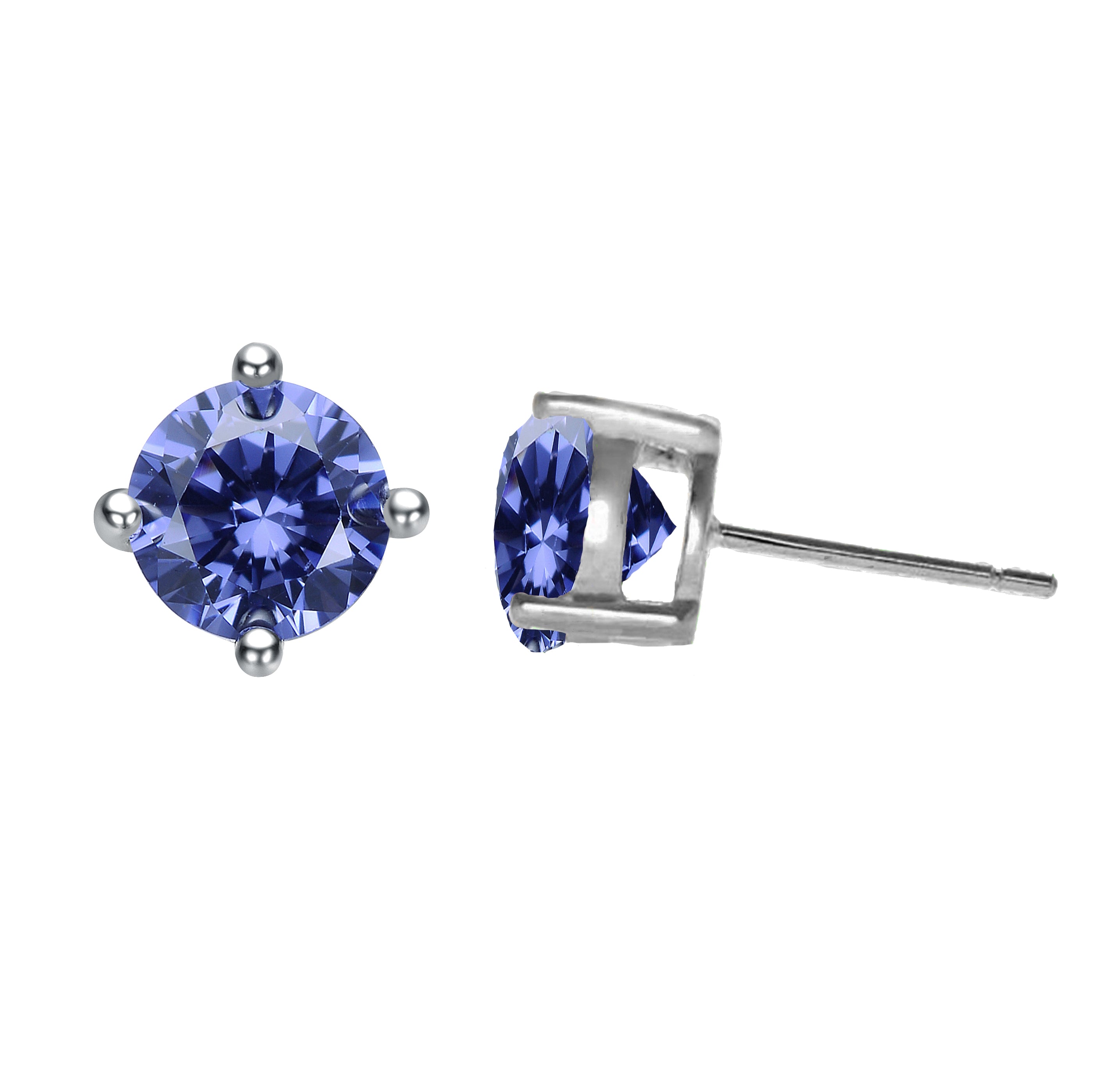 Marie Couture Birthstone Solitaire Earrings GENEVIVE