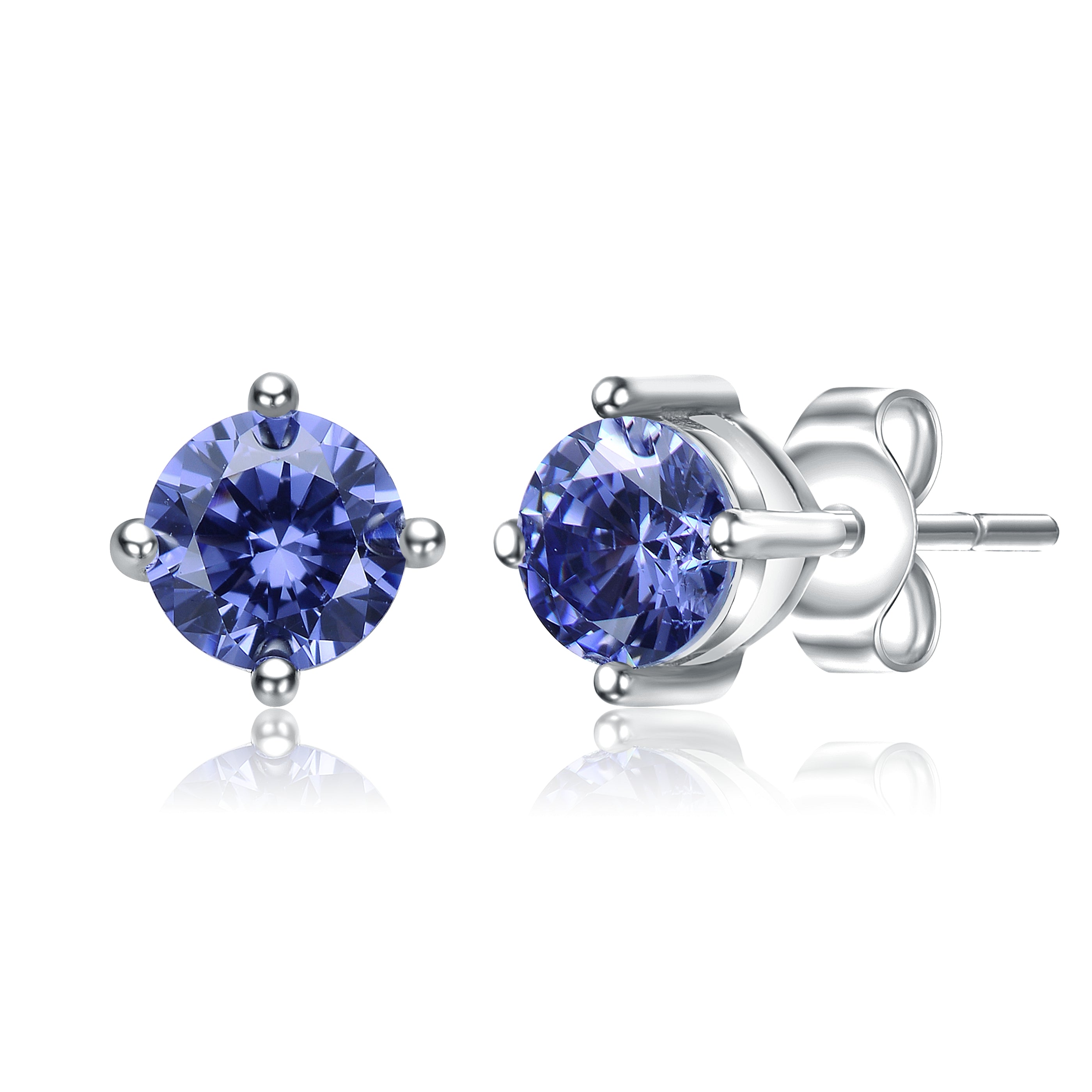 Marie Couture Birthstone Solitaire Earrings GENEVIVE