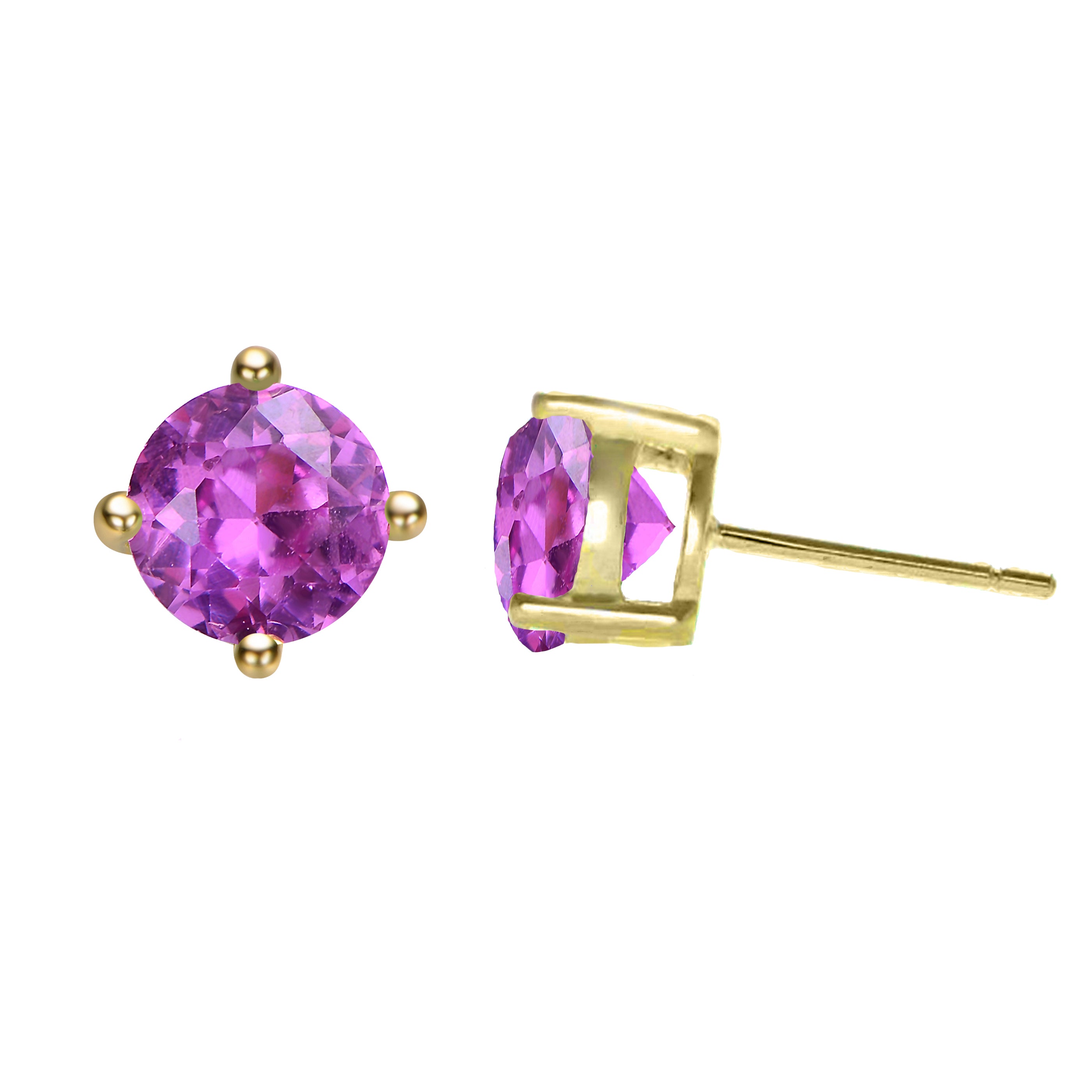 Marie Couture Birthstone Solitaire Earrings GENEVIVE