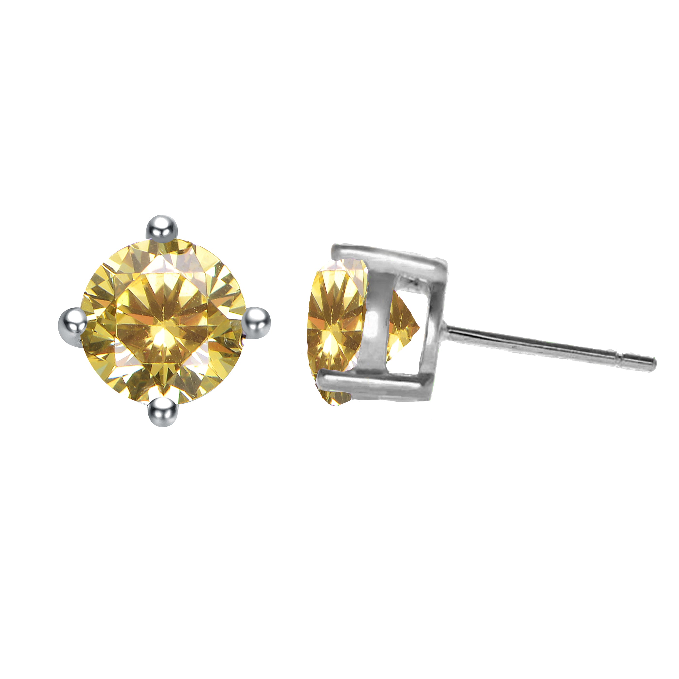 Marie Couture Birthstone Solitaire Earrings GENEVIVE