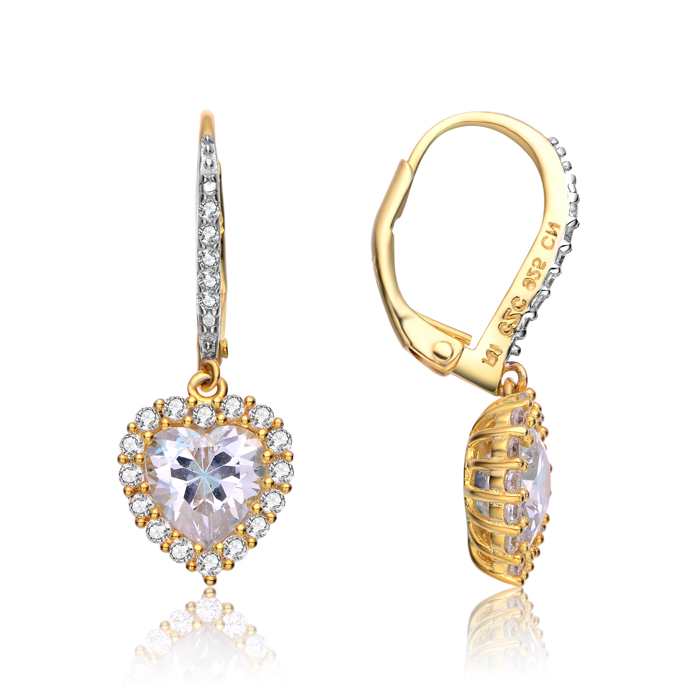 Palais Coeur Couture Earrings GENEVIVE