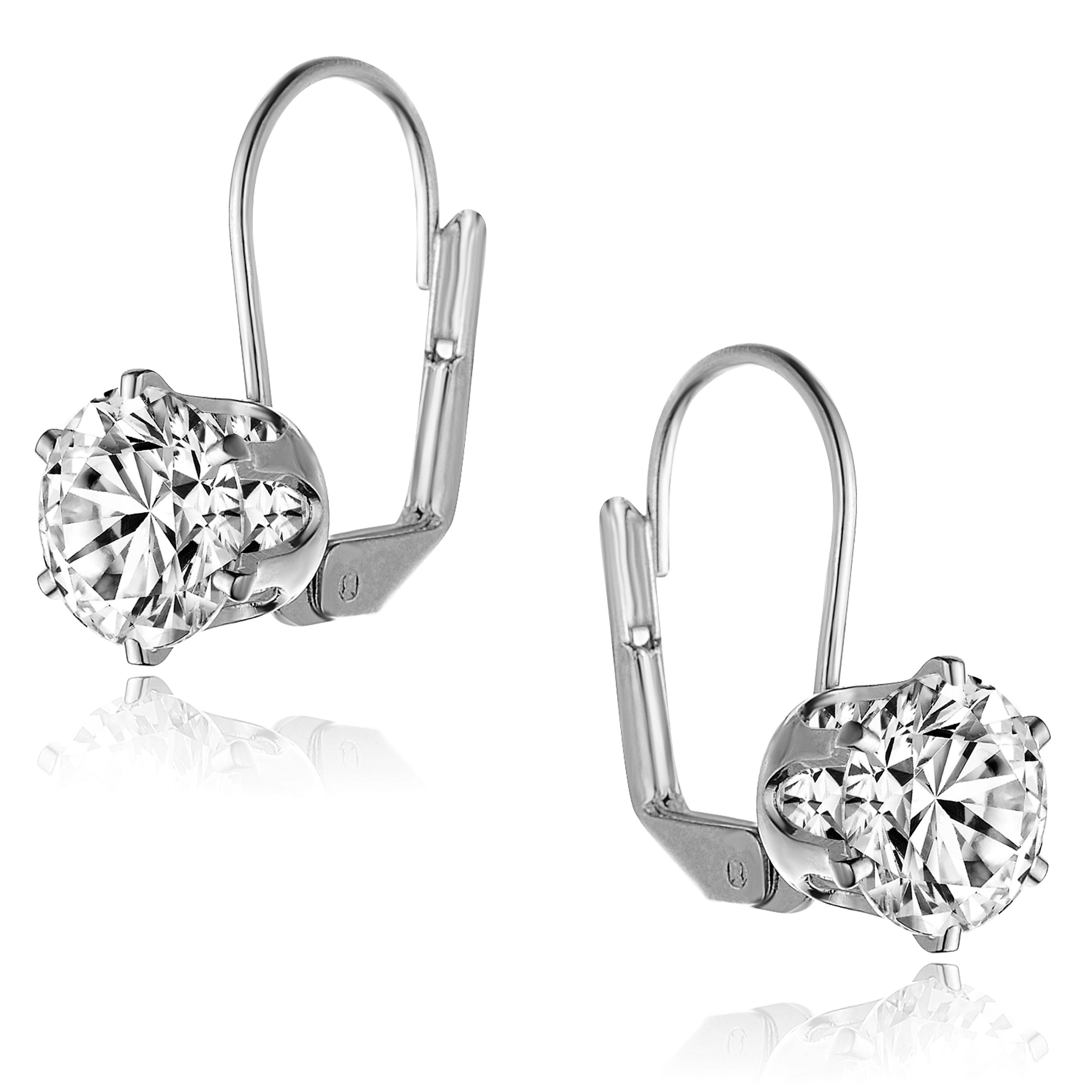 Marie Classic Leverback Earrings GENEVIVE