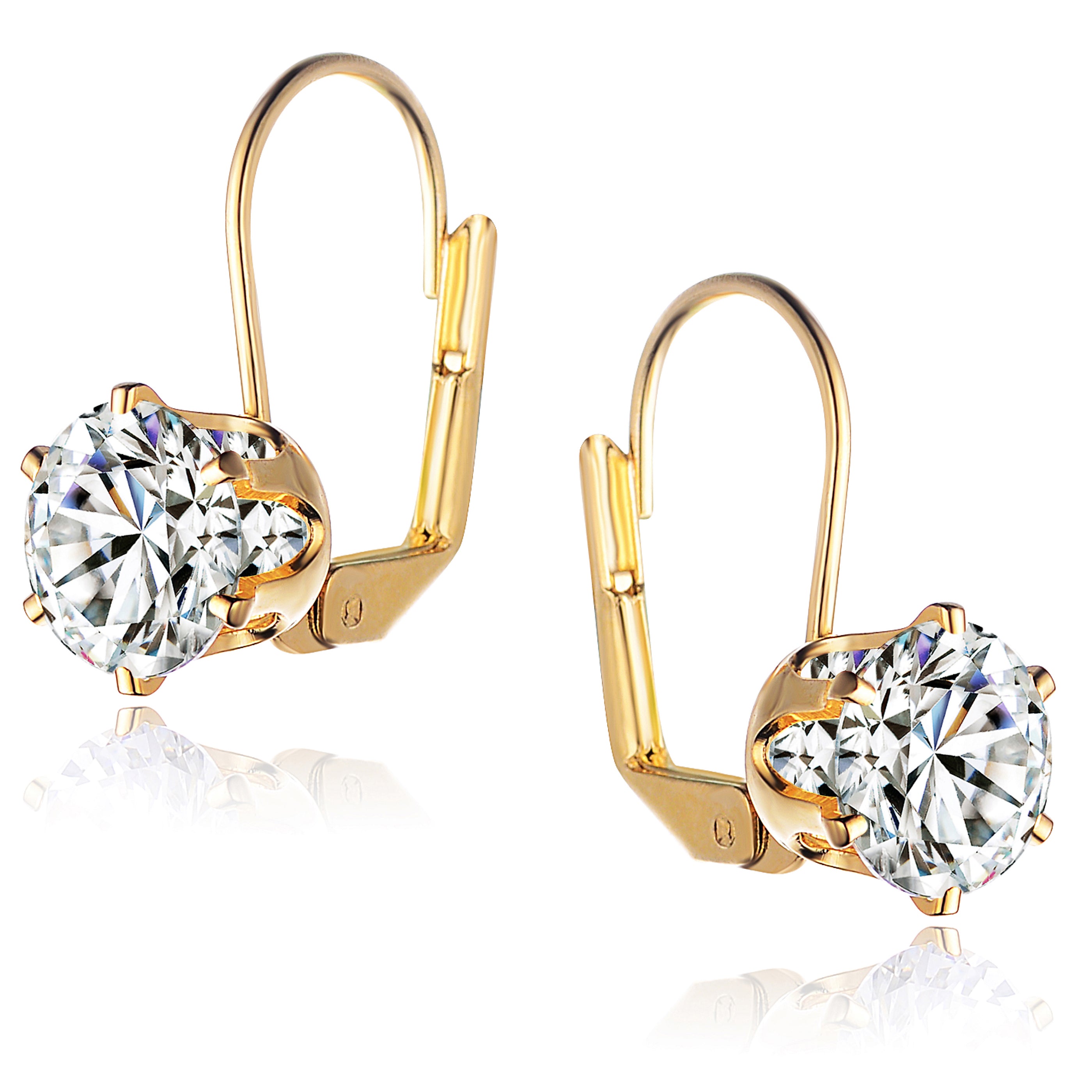 Marie Classic Leverback Earrings GENEVIVE