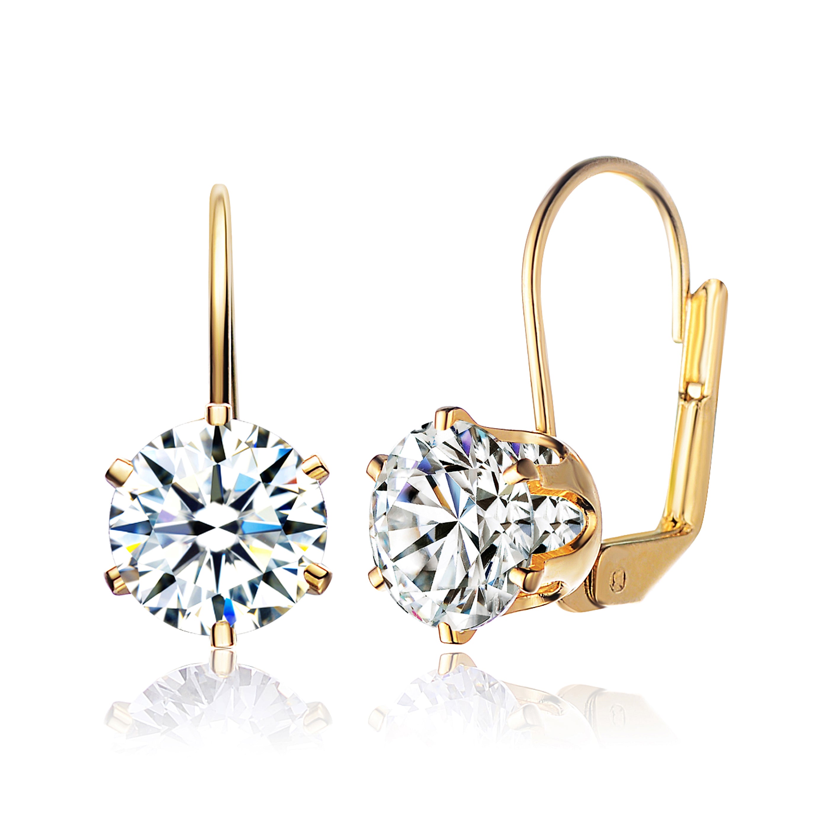 Marie Classic Leverback Earrings GENEVIVE