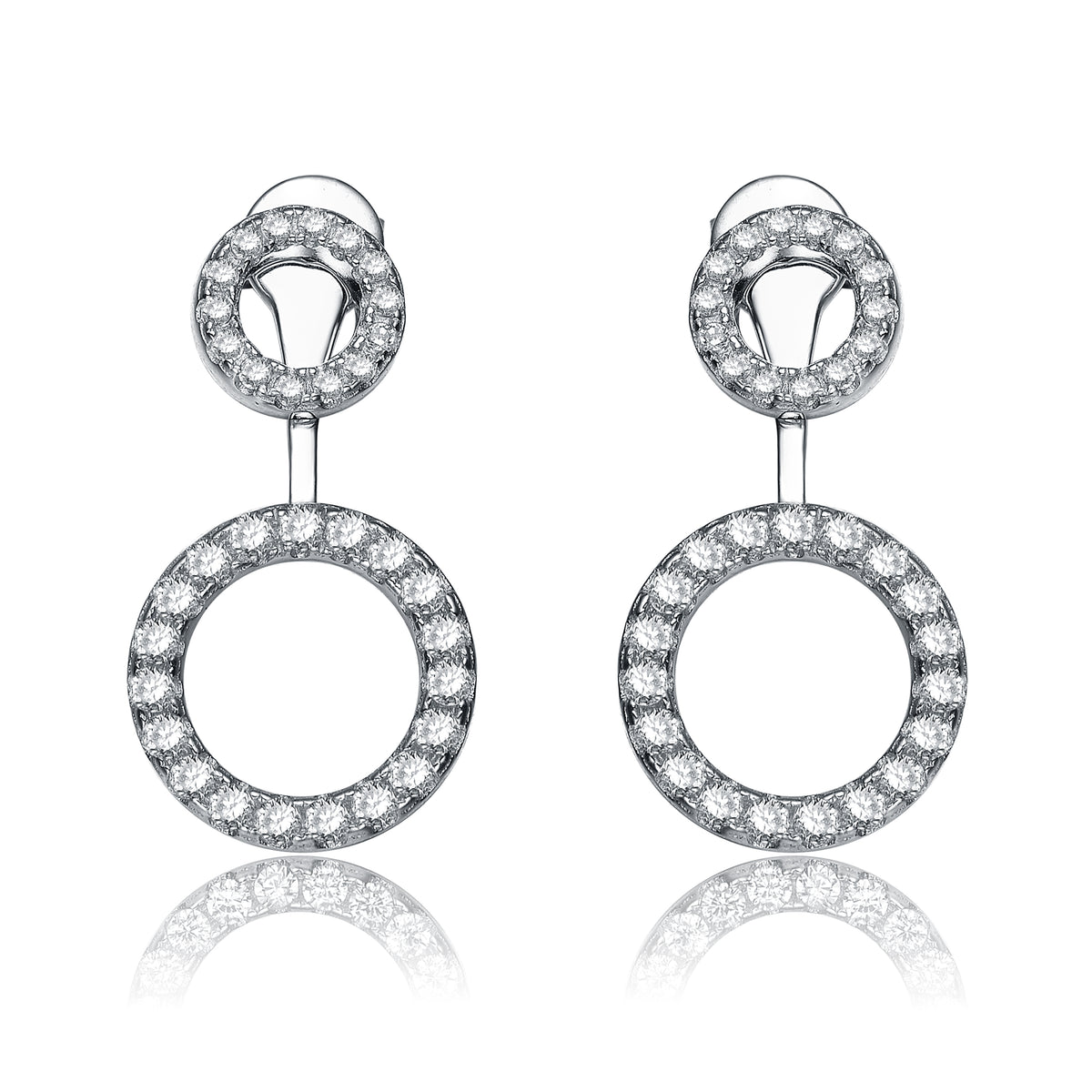 Rochelle Circle Earrings – GENEVIVE