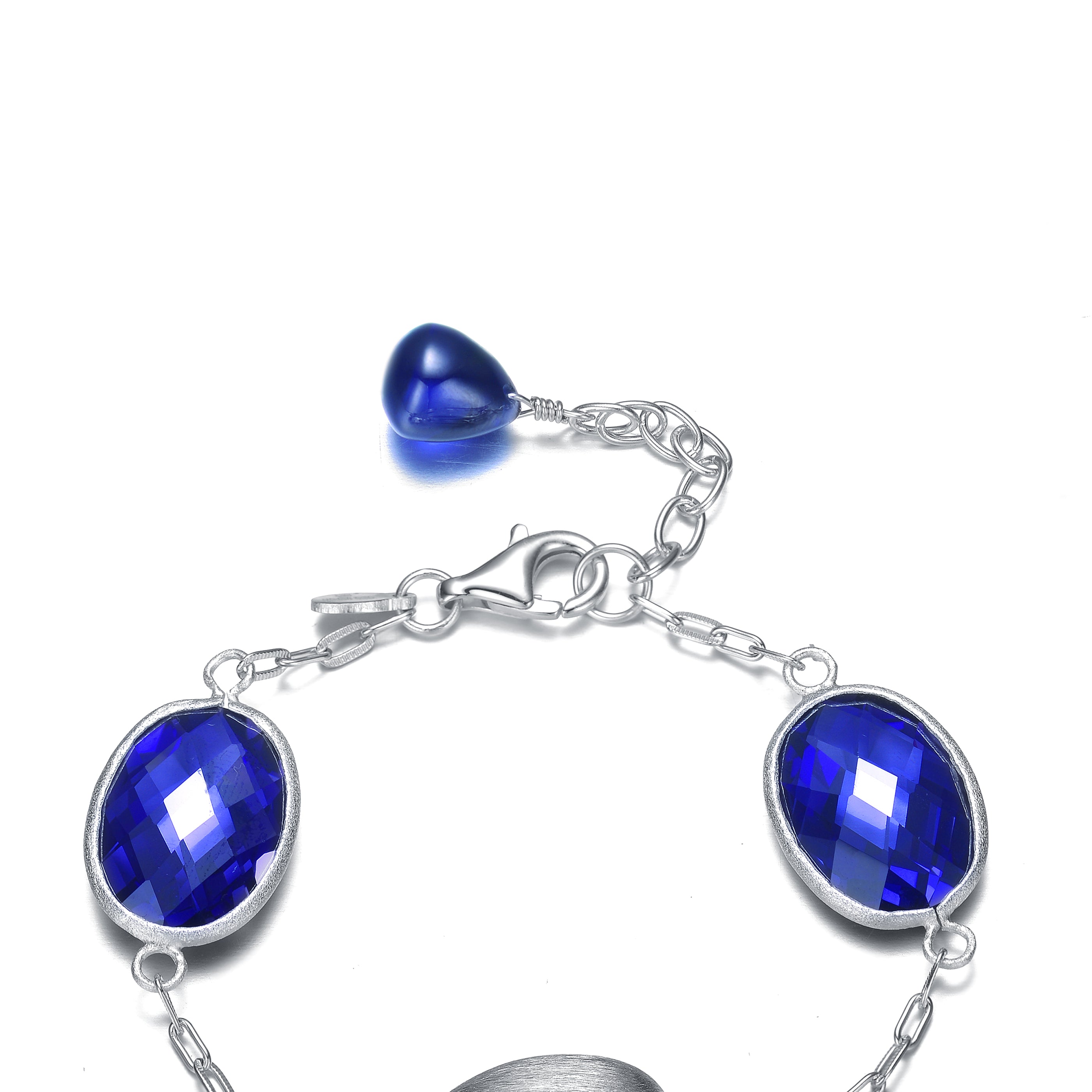 Emma Blue Cubic Zirconia Bracelet GENEVIVE
