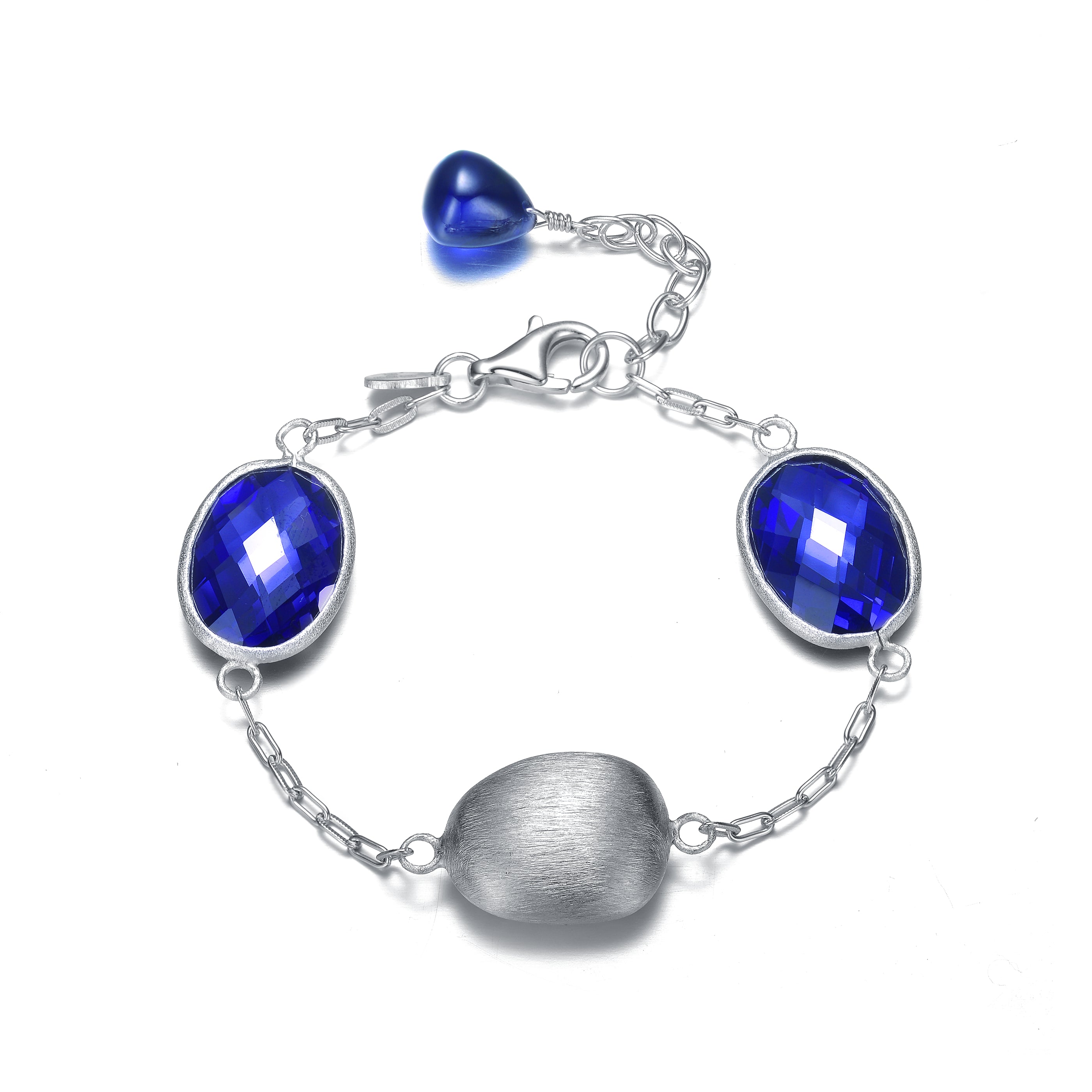 Emma Blue Cubic Zirconia Bracelet GENEVIVE