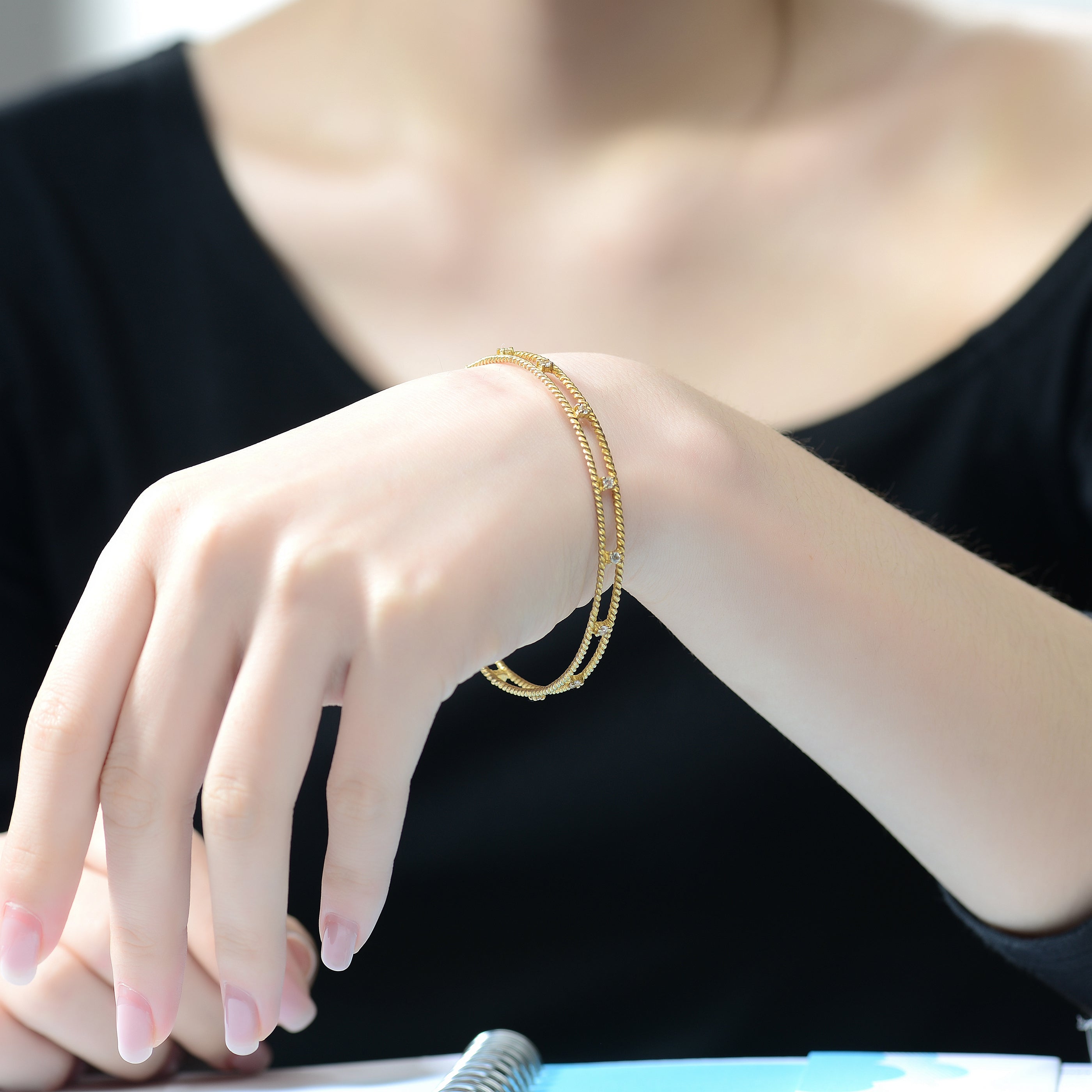 Dominique Accented Bracelet GENEVIVE