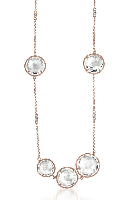 Emma Quartz Necklace GENEVIVE