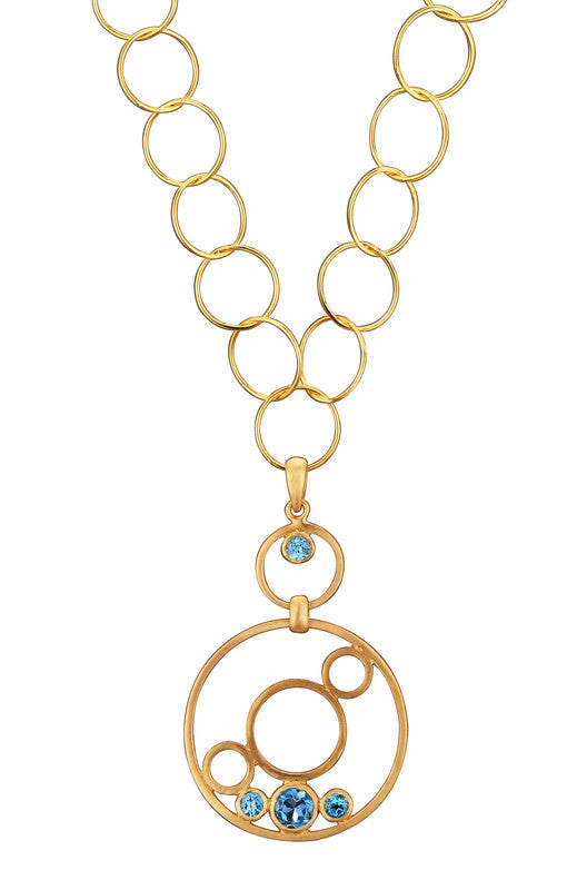 Fabienne Circles Necklace GENEVIVE