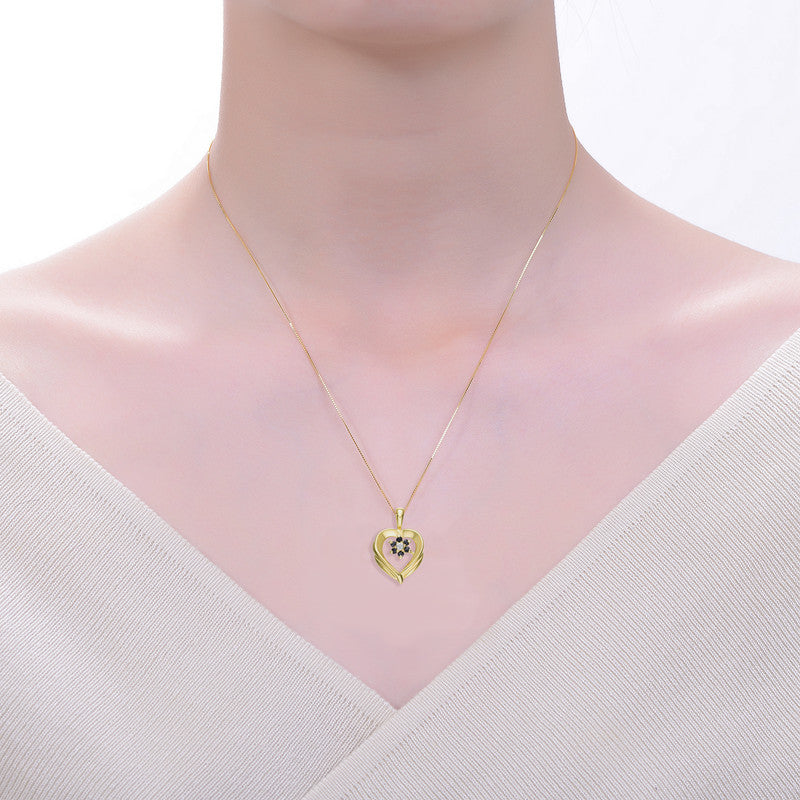Eloise Heart Couture Pendant GENEVIVE