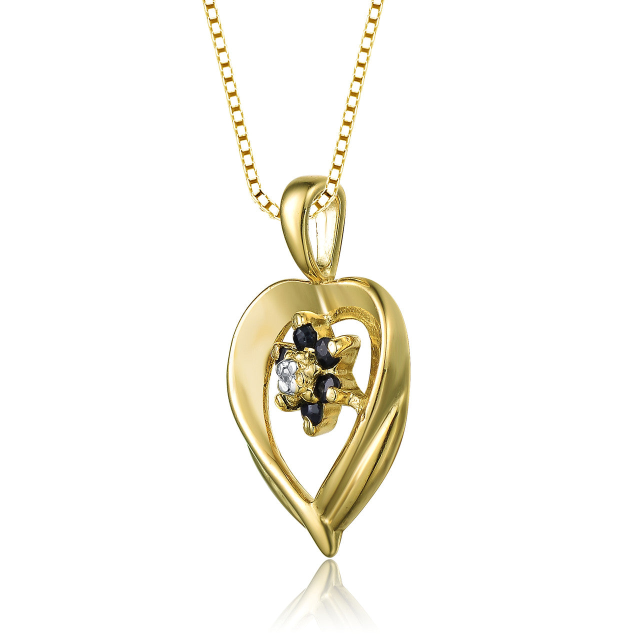 Eloise Heart Couture Pendant GENEVIVE