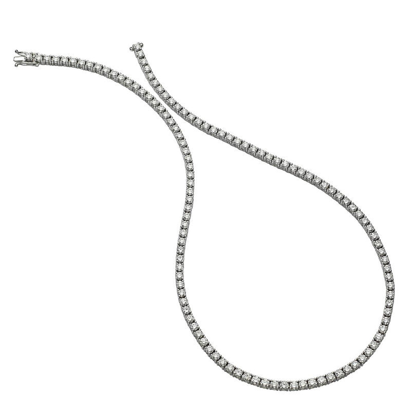 Genevieve Classic Tennis Necklace GENEVIVE