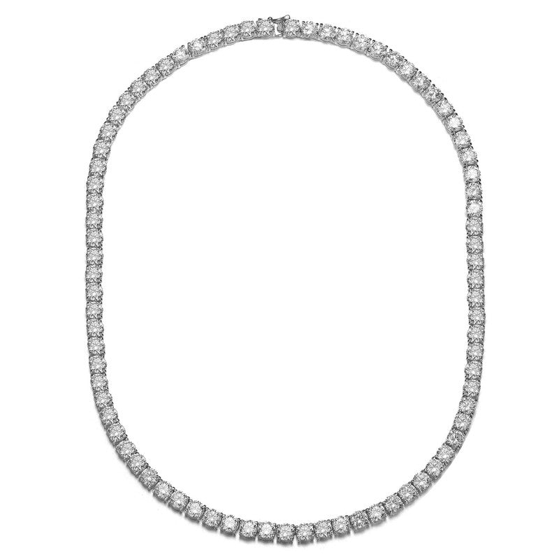 Genevieve Classic Tennis Necklace GENEVIVE