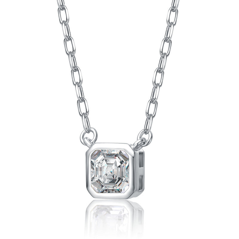 Marie Vilette Square Chain Necklace GENEVIVE