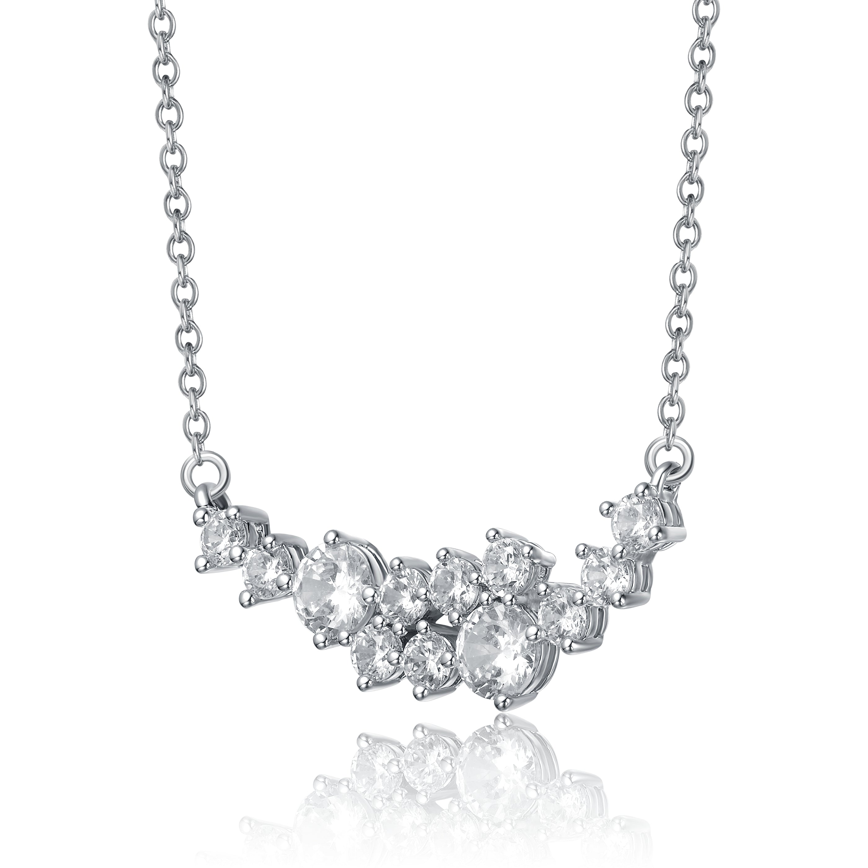 Laurie Classic Moissanite Necklace GENEVIVE