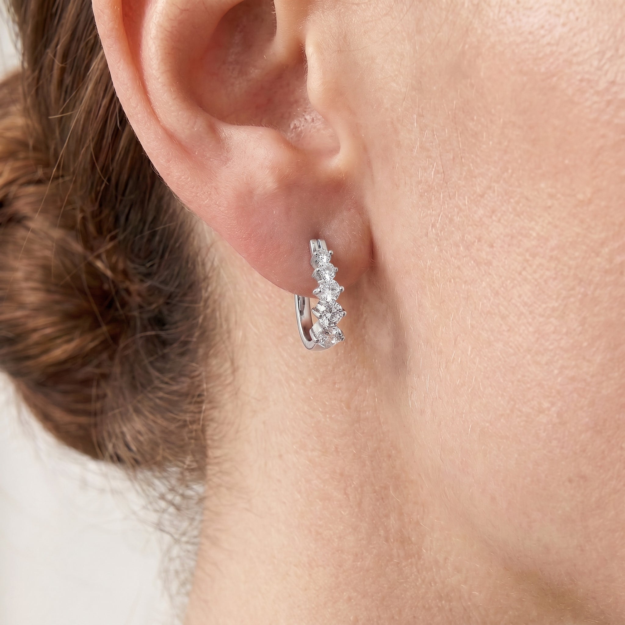 Yvonne Statement Hoop Earrings GENEVIVE