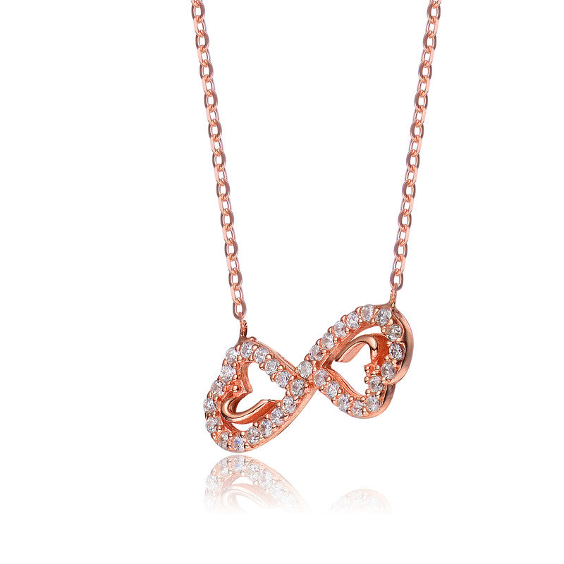 Charlotte Bow Infinity Necklace GENEVIVE