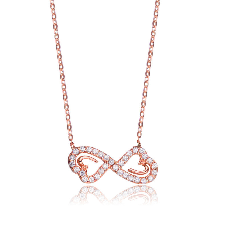 Charlotte Bow Infinity Necklace GENEVIVE