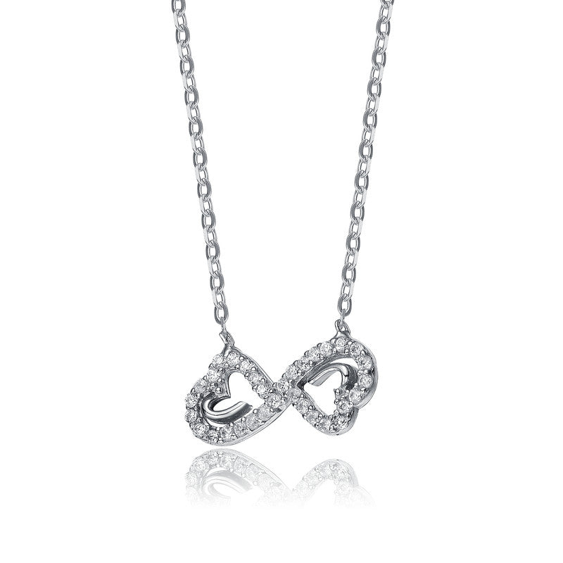 Charlotte Bow Infinity Necklace GENEVIVE