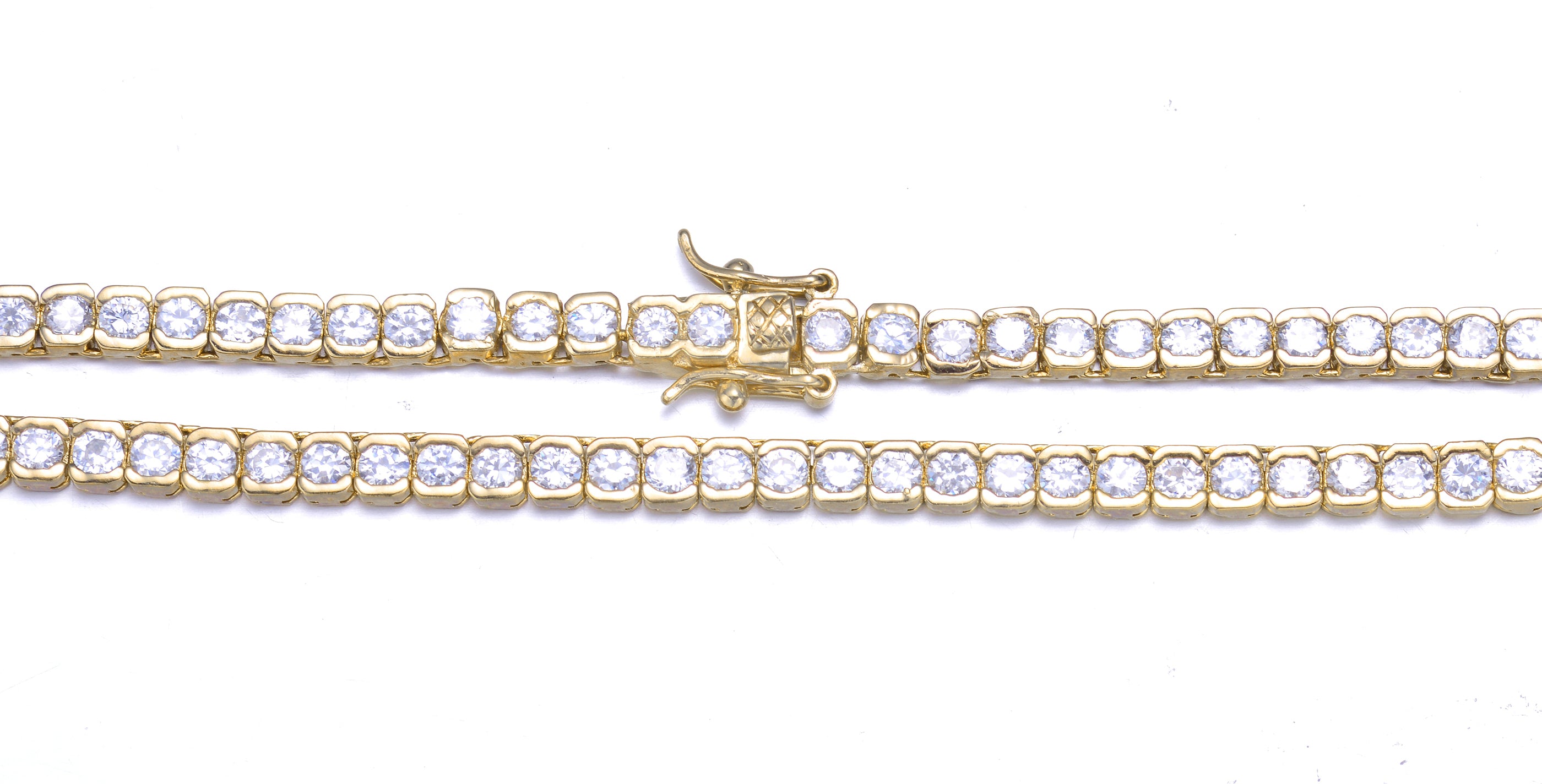 Marie Tennis Chain Anniversary Couture Necklace GENEVIVE