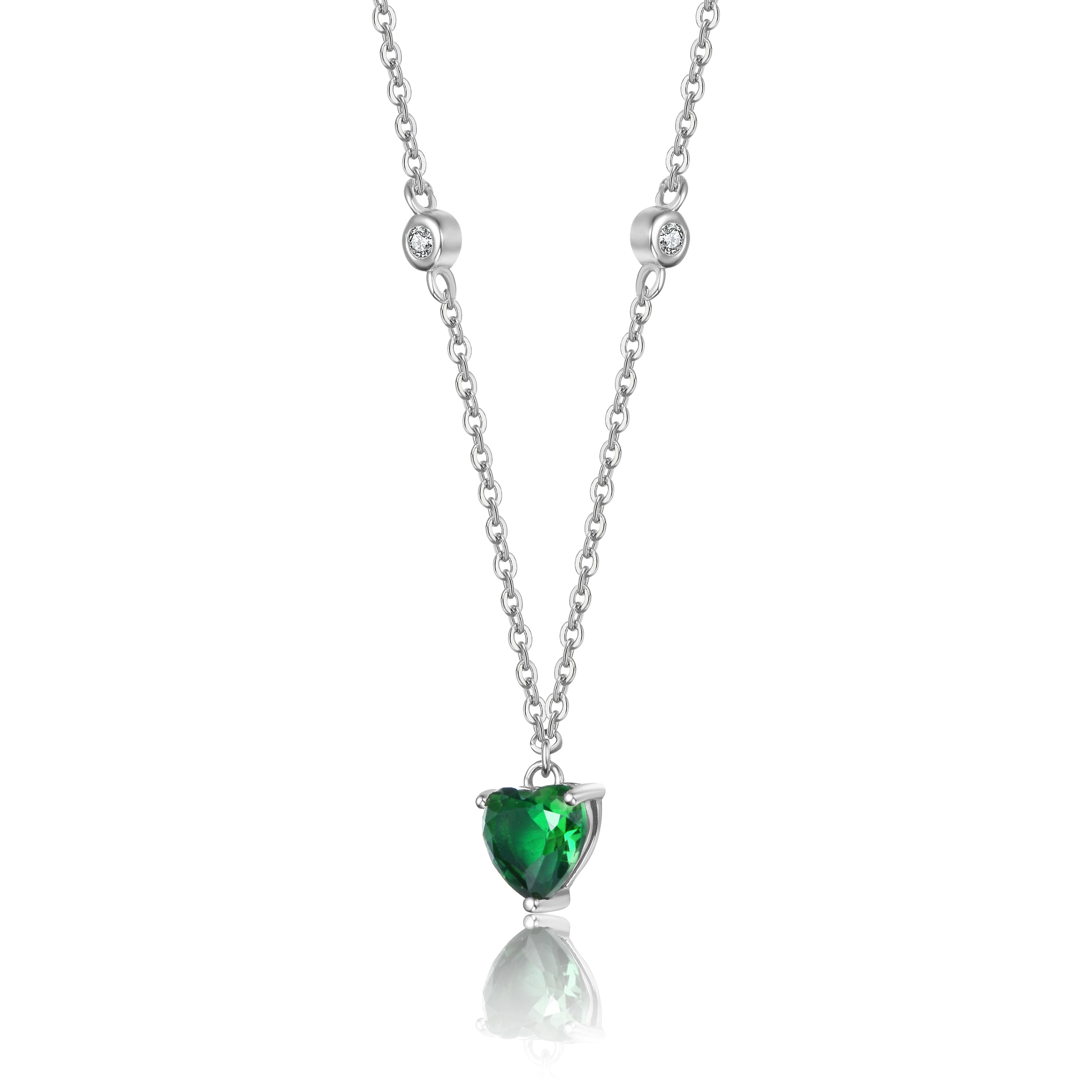 Charlène Heart Necklace GENEVIVE