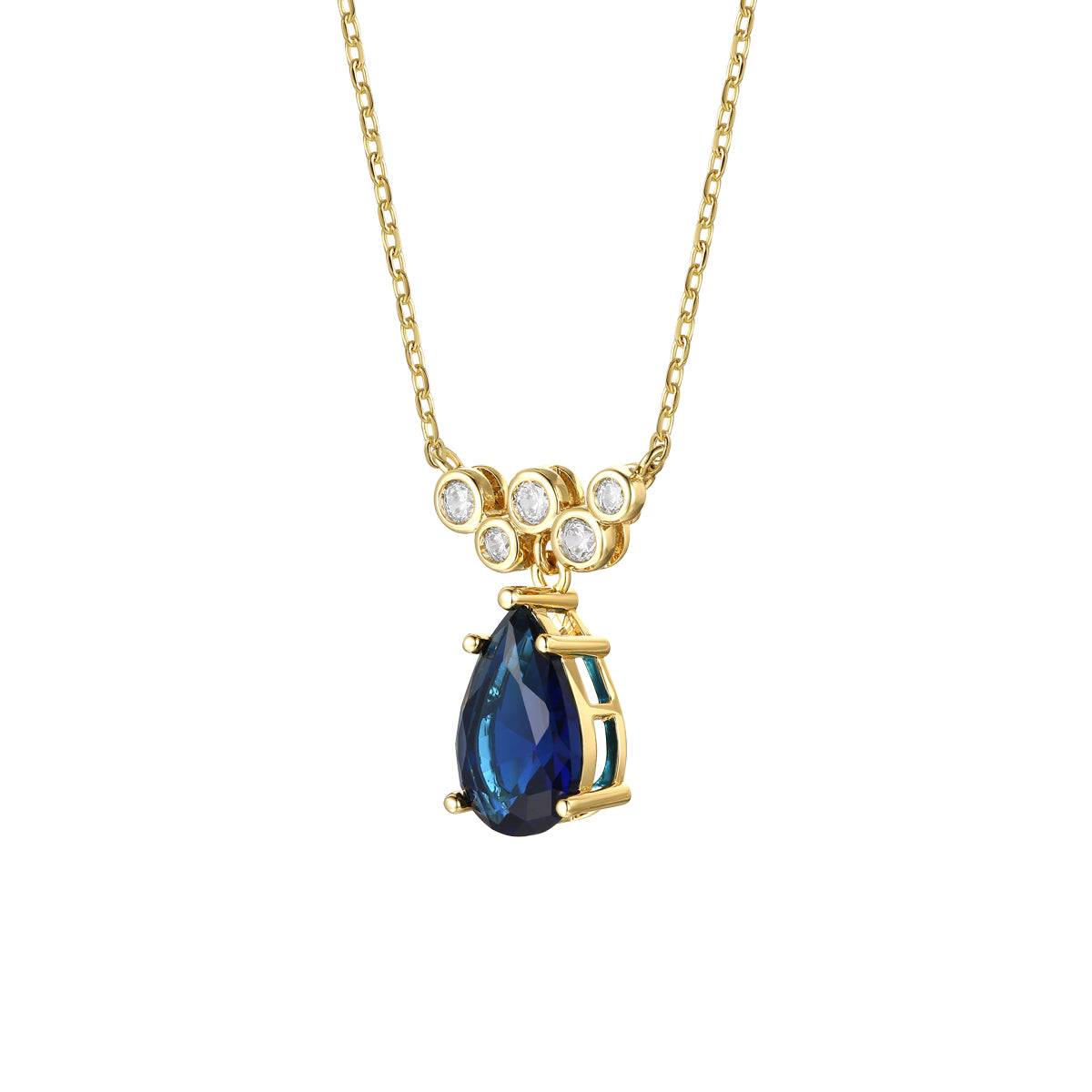 Raquelle Bubble Couture Raindrop Necklace GENEVIVE