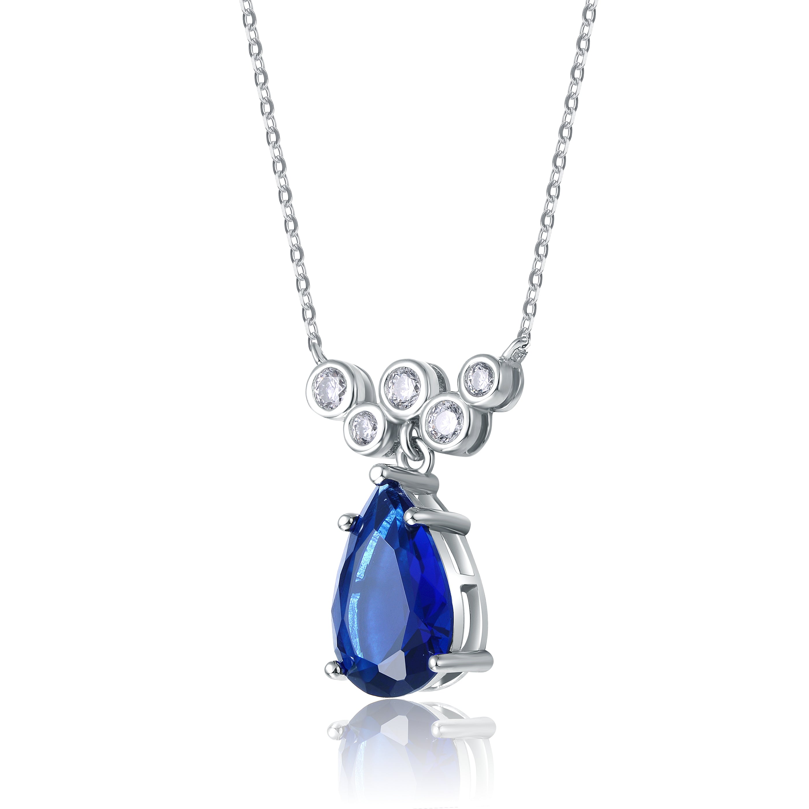 Raquelle Bubble Couture Raindrop Necklace GENEVIVE
