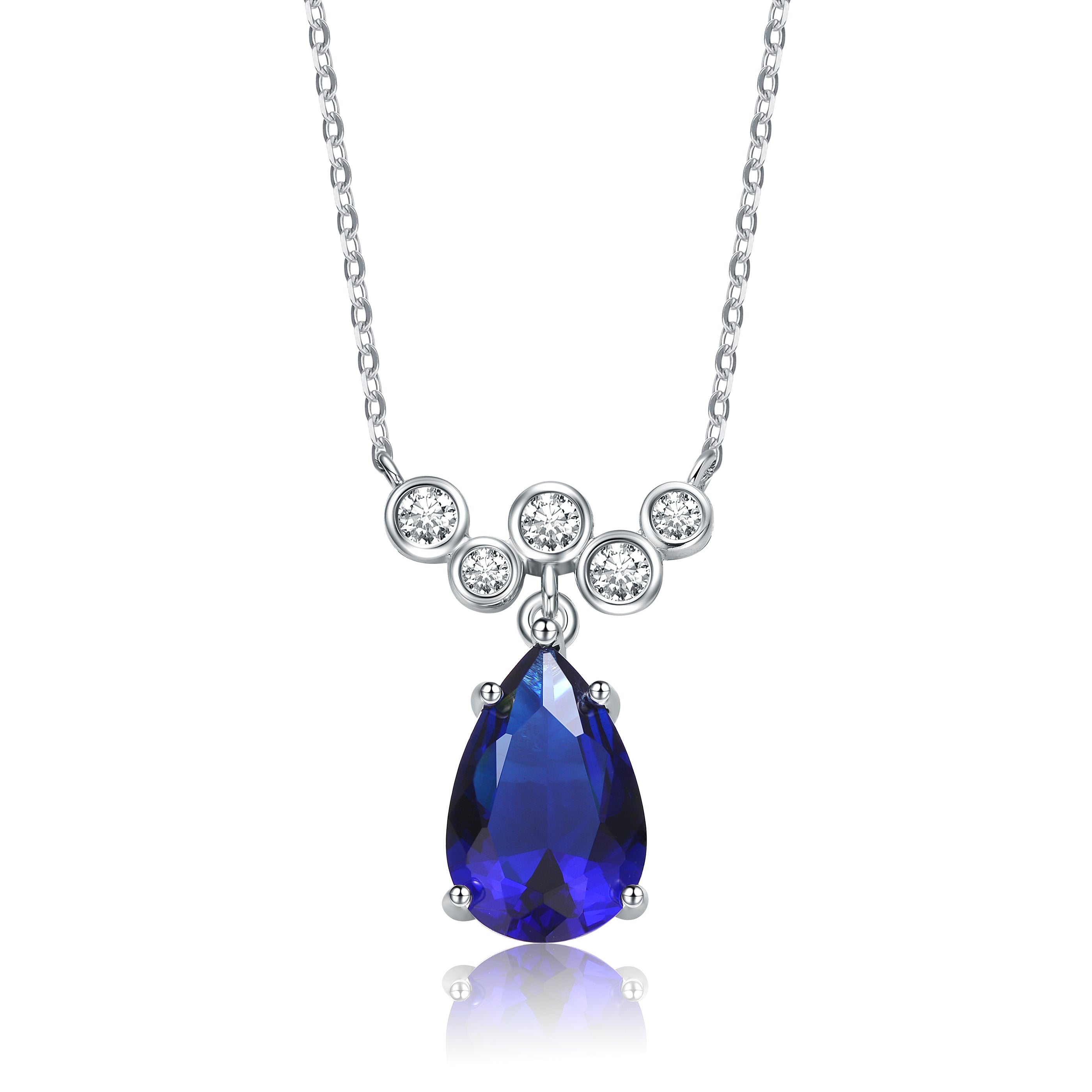 Raquelle Bubble Couture Raindrop Necklace GENEVIVE