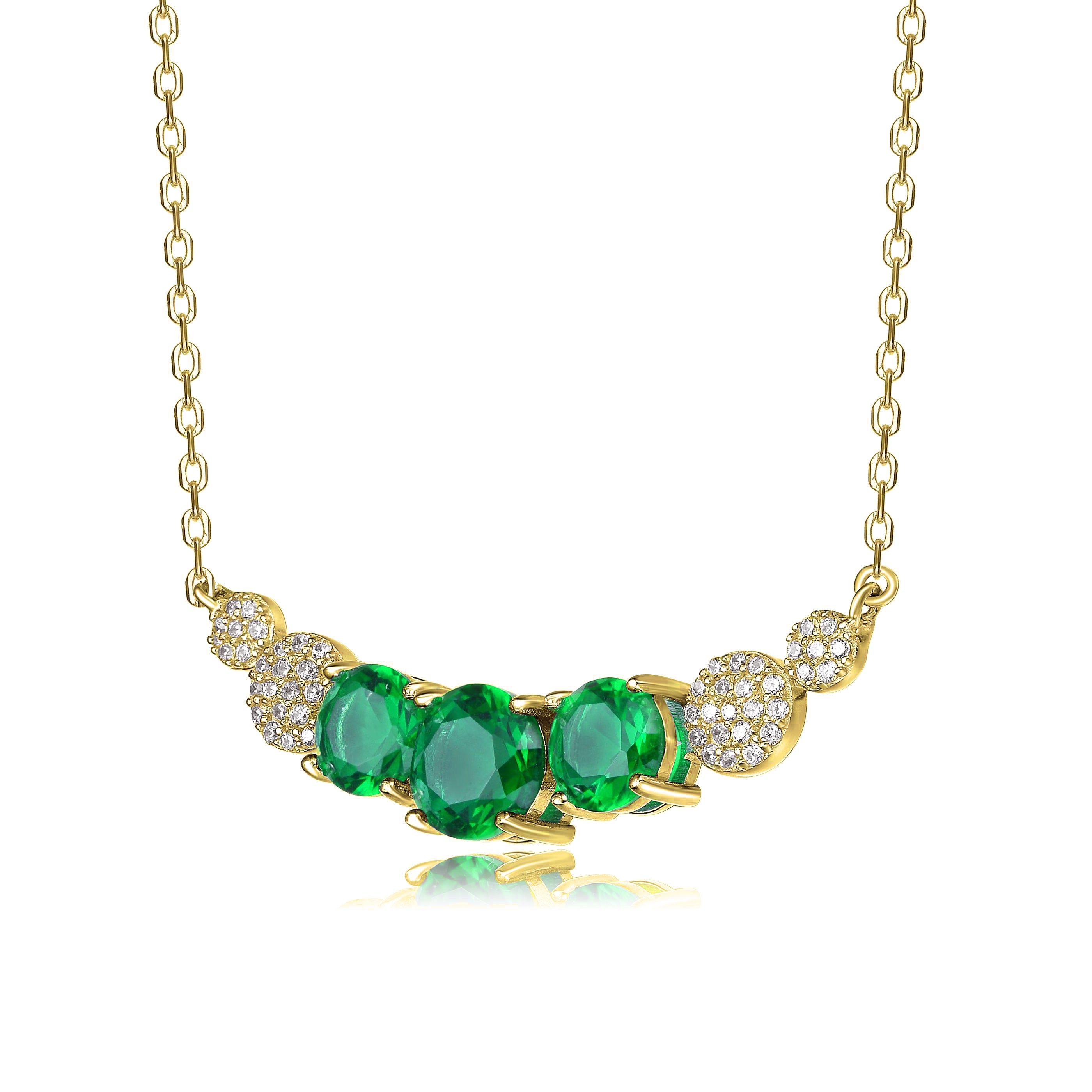 Julie Midi Circle Necklace GENEVIVE