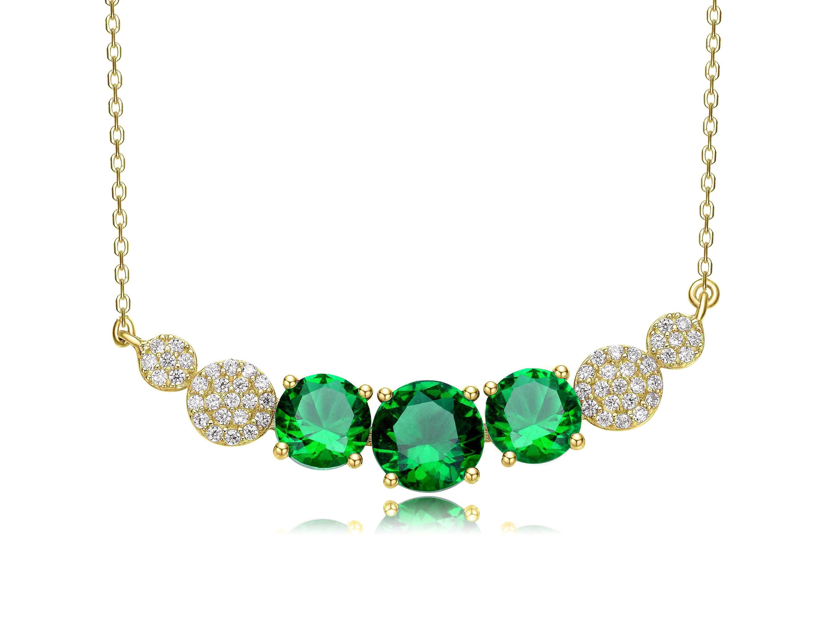 Julie Midi Circle Necklace GENEVIVE