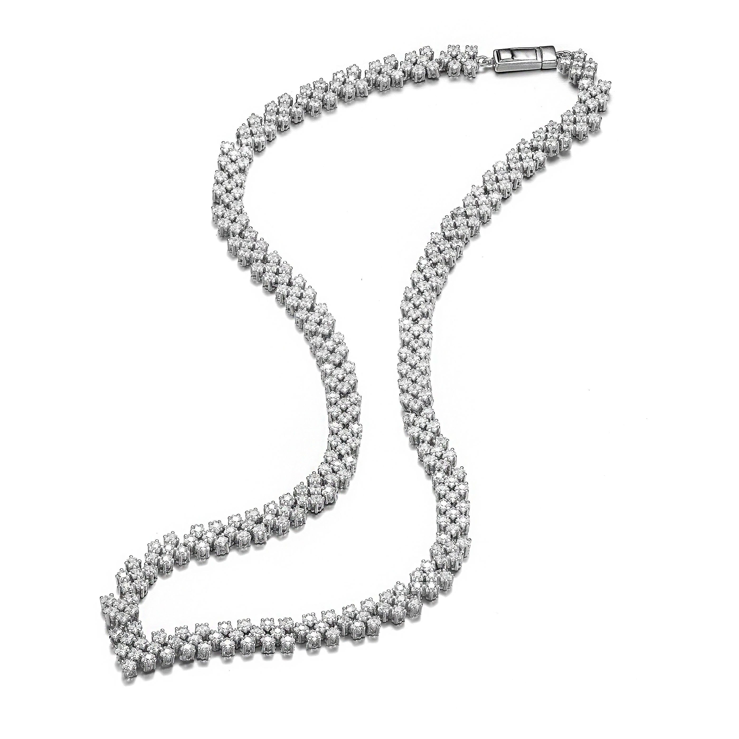 Monique Maxi Cluster Necklace GENEVIVE