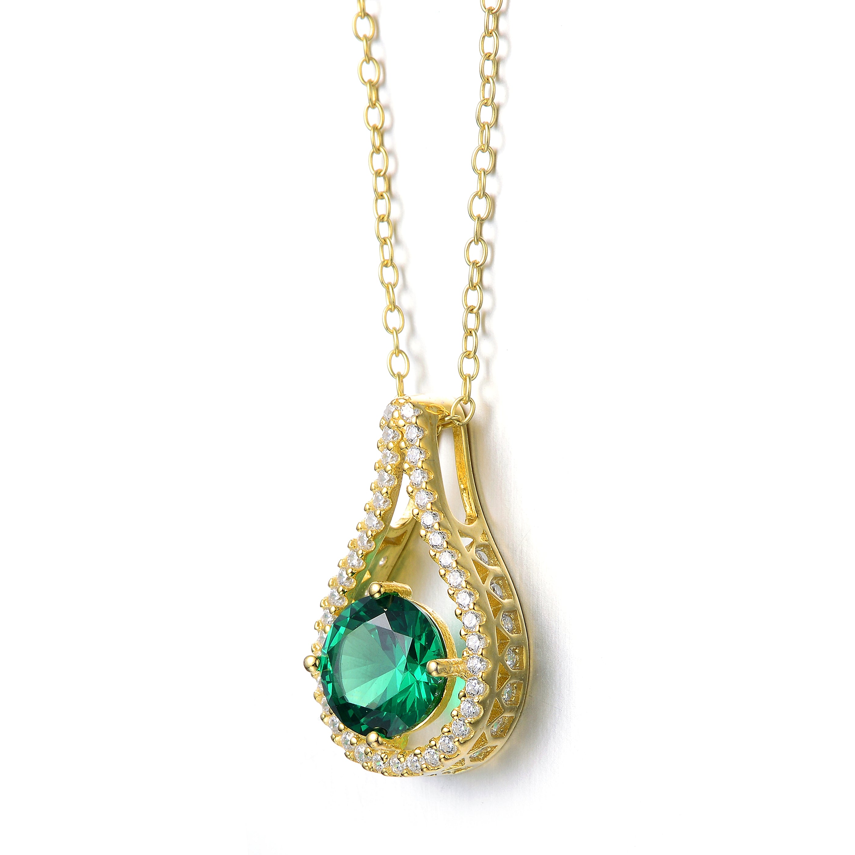 Constance Midi Bright Pendant Necklace GENEVIVE