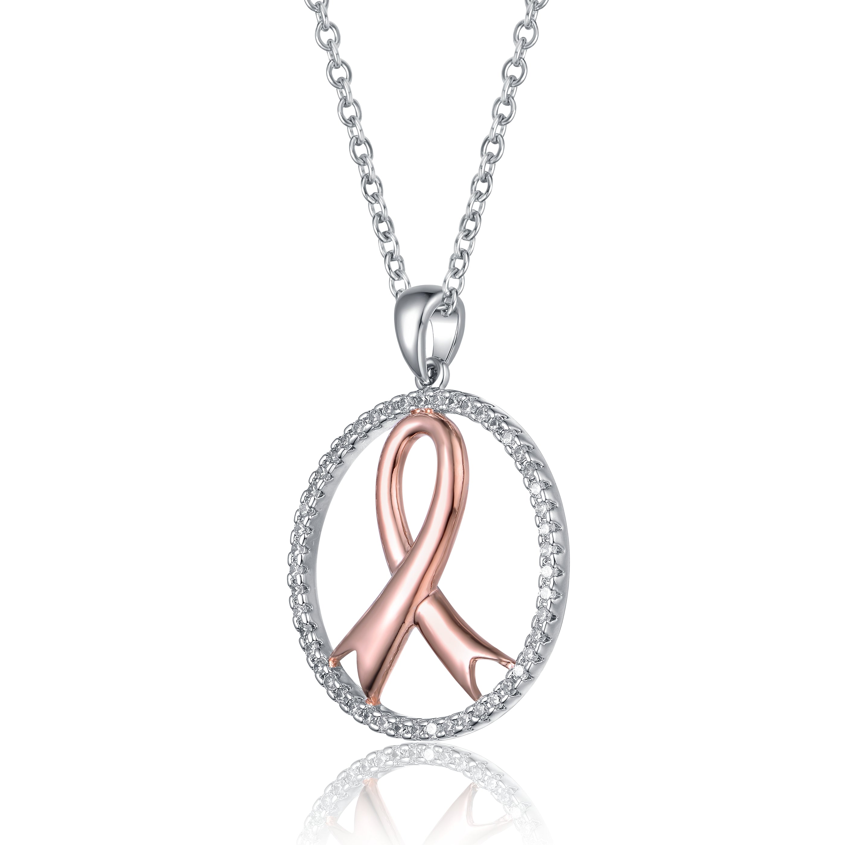 Raquelle Loop Ribbon Necklace GENEVIVE