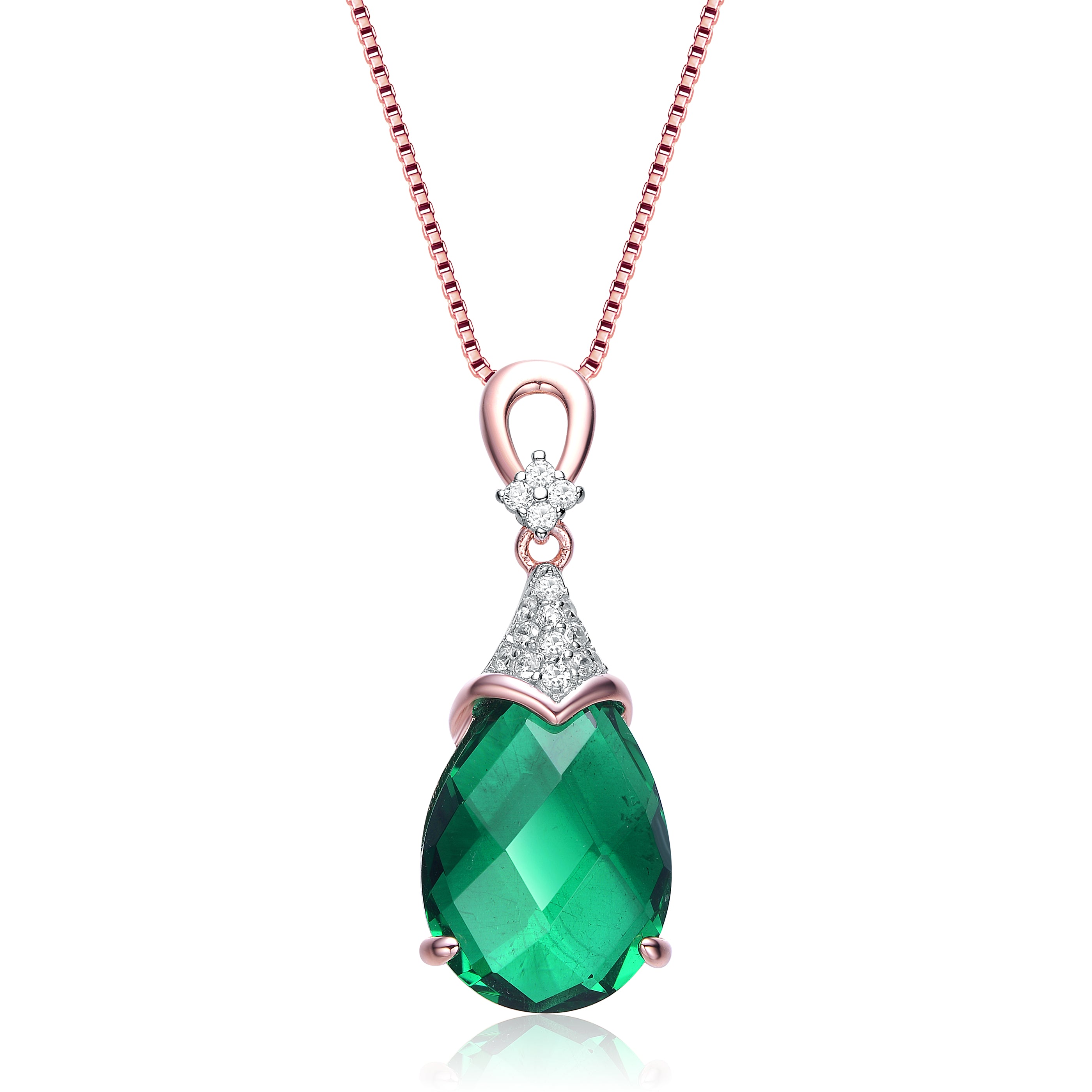 Constance Nouveau Teardrop Necklace GENEVIVE