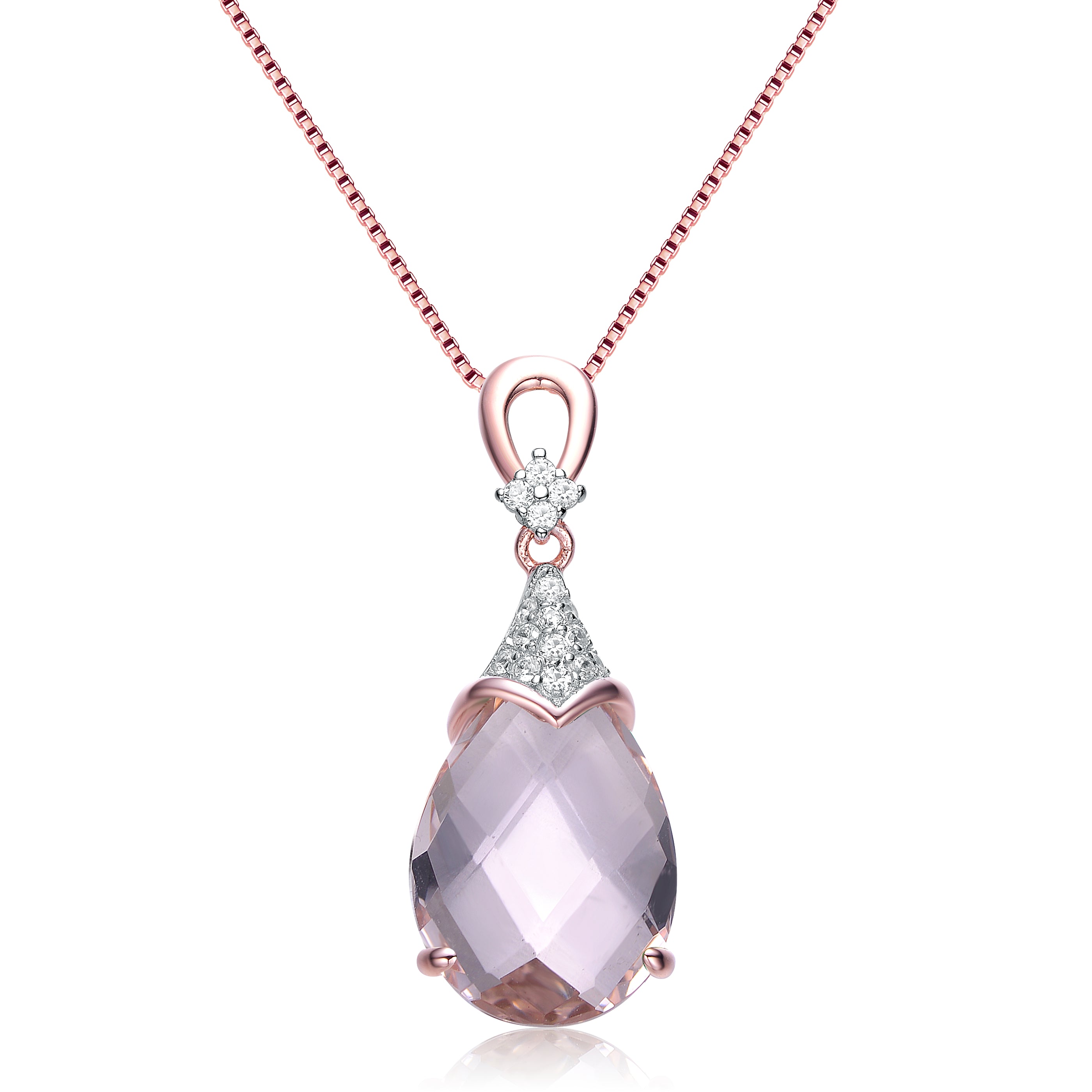 Constance Nouveau Teardrop Necklace GENEVIVE
