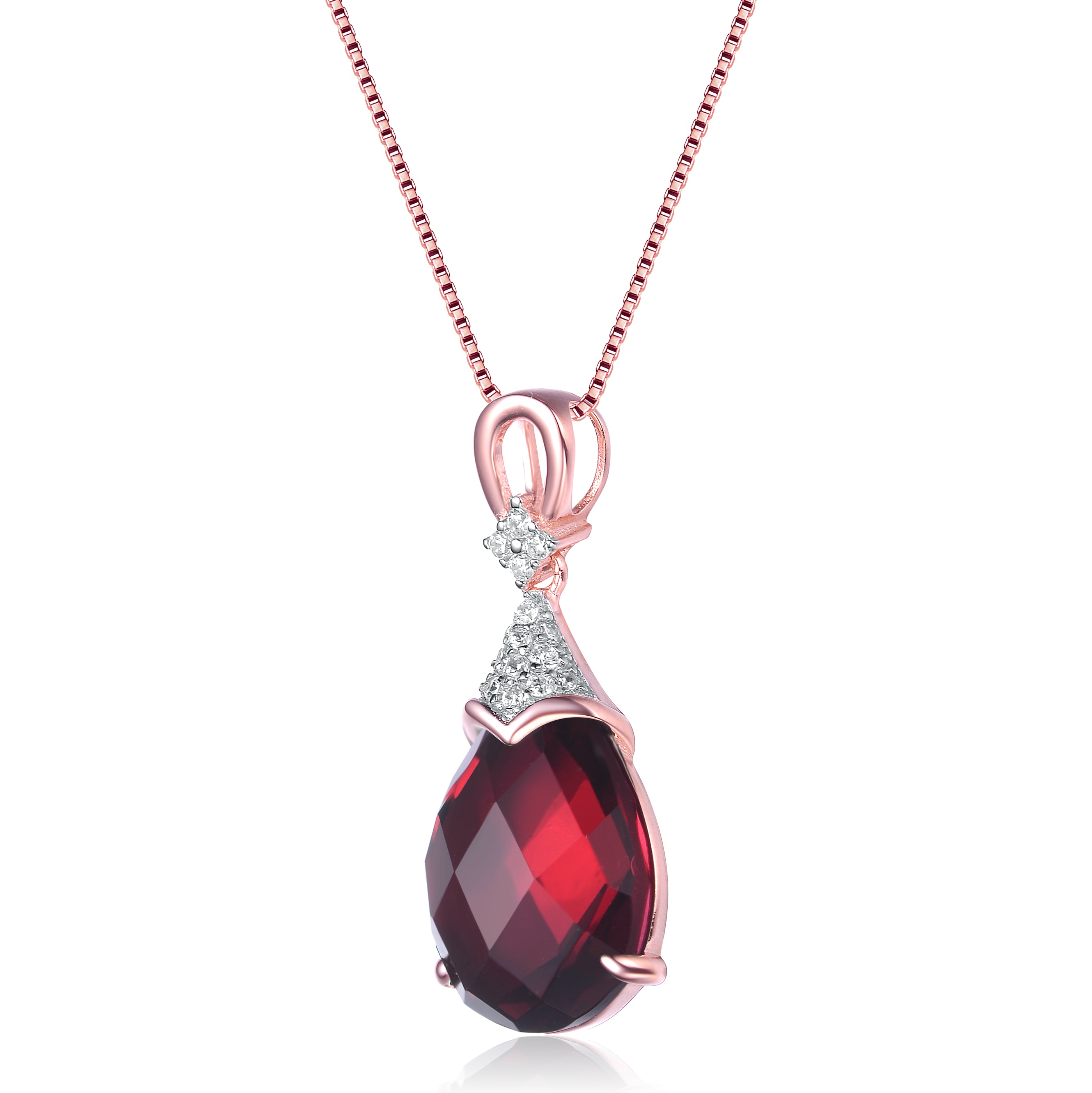 Constance Nouveau Teardrop Necklace GENEVIVE