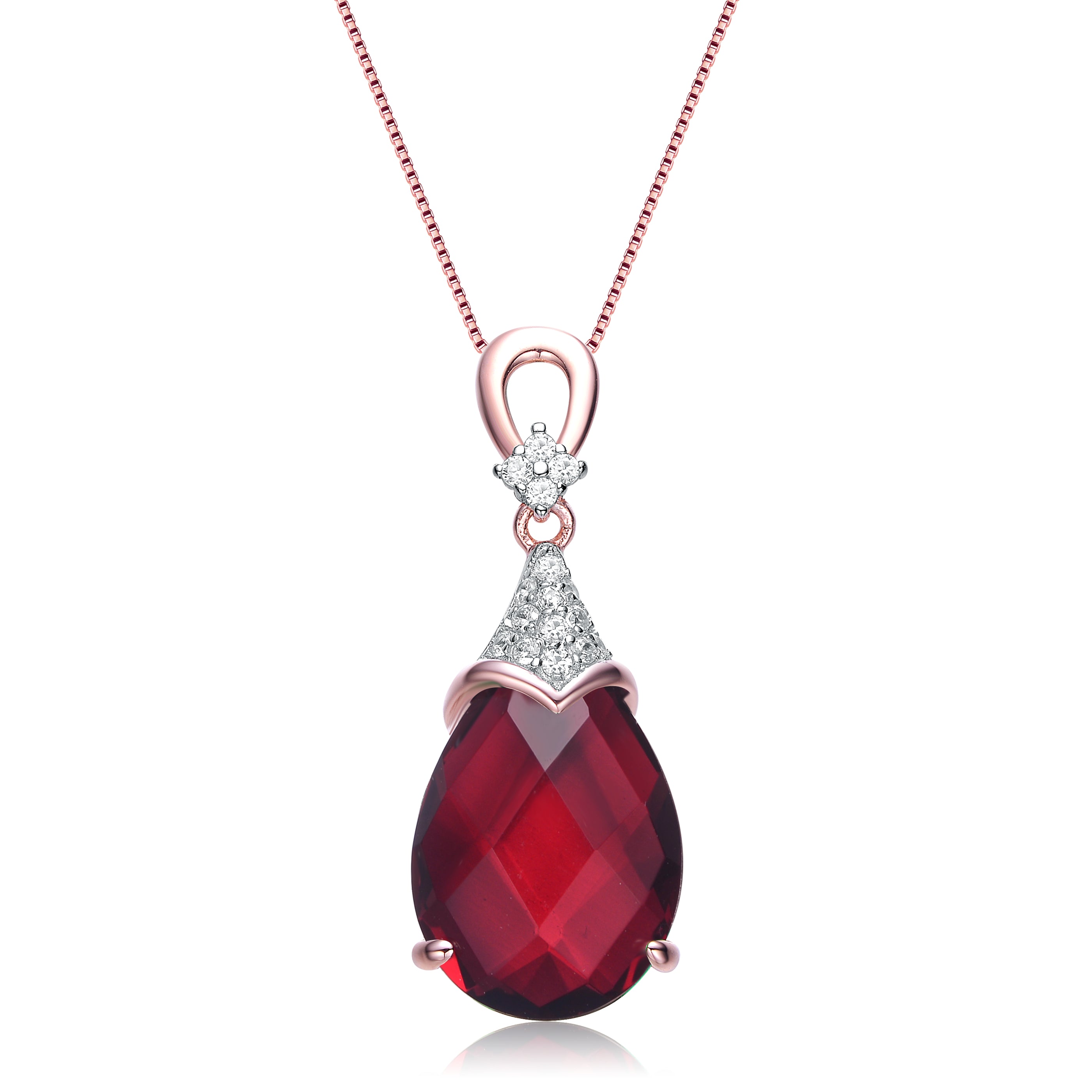 Constance Nouveau Teardrop Necklace GENEVIVE
