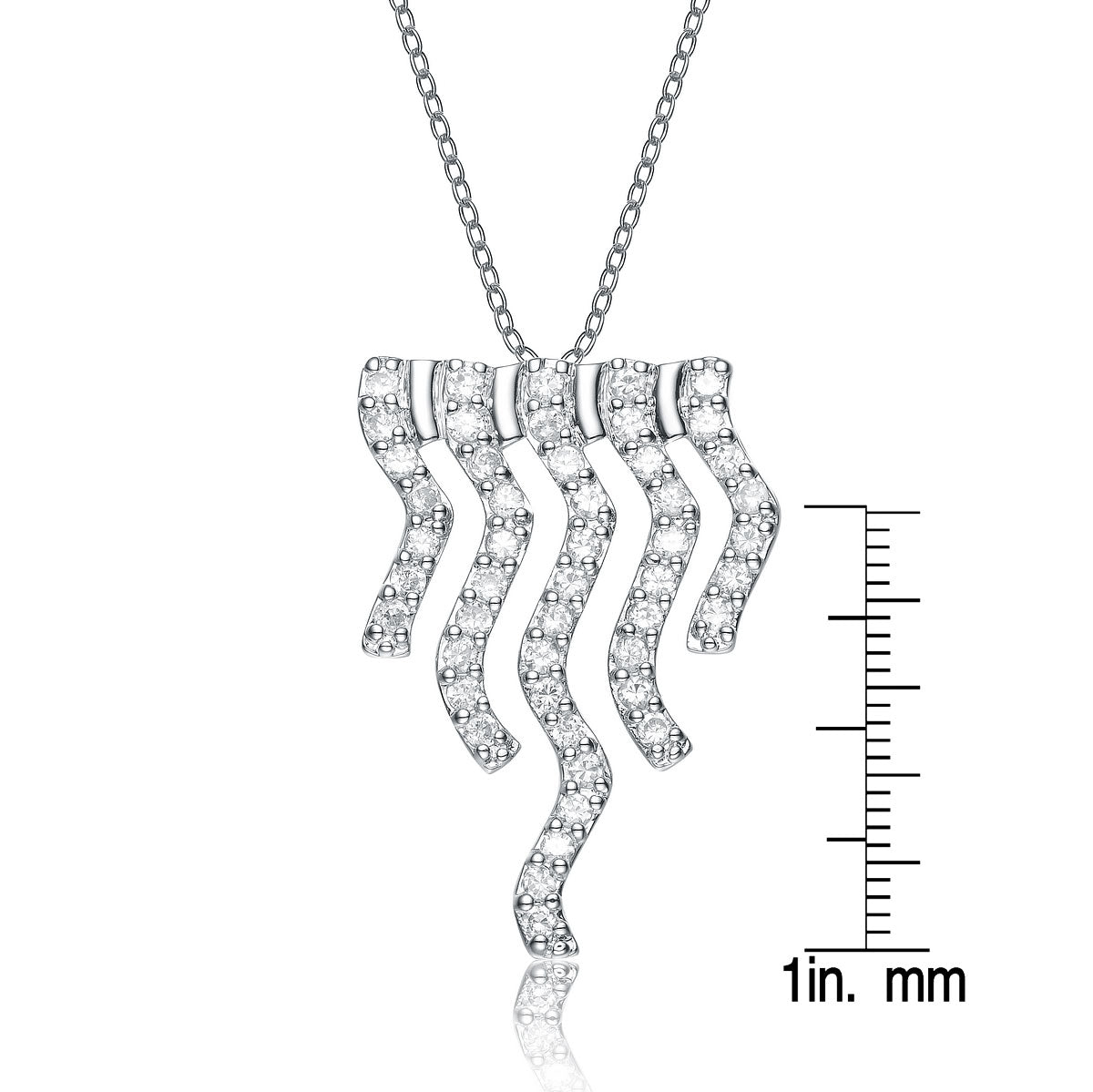 Fabienne Zig Zag Necklace GENEVIVE
