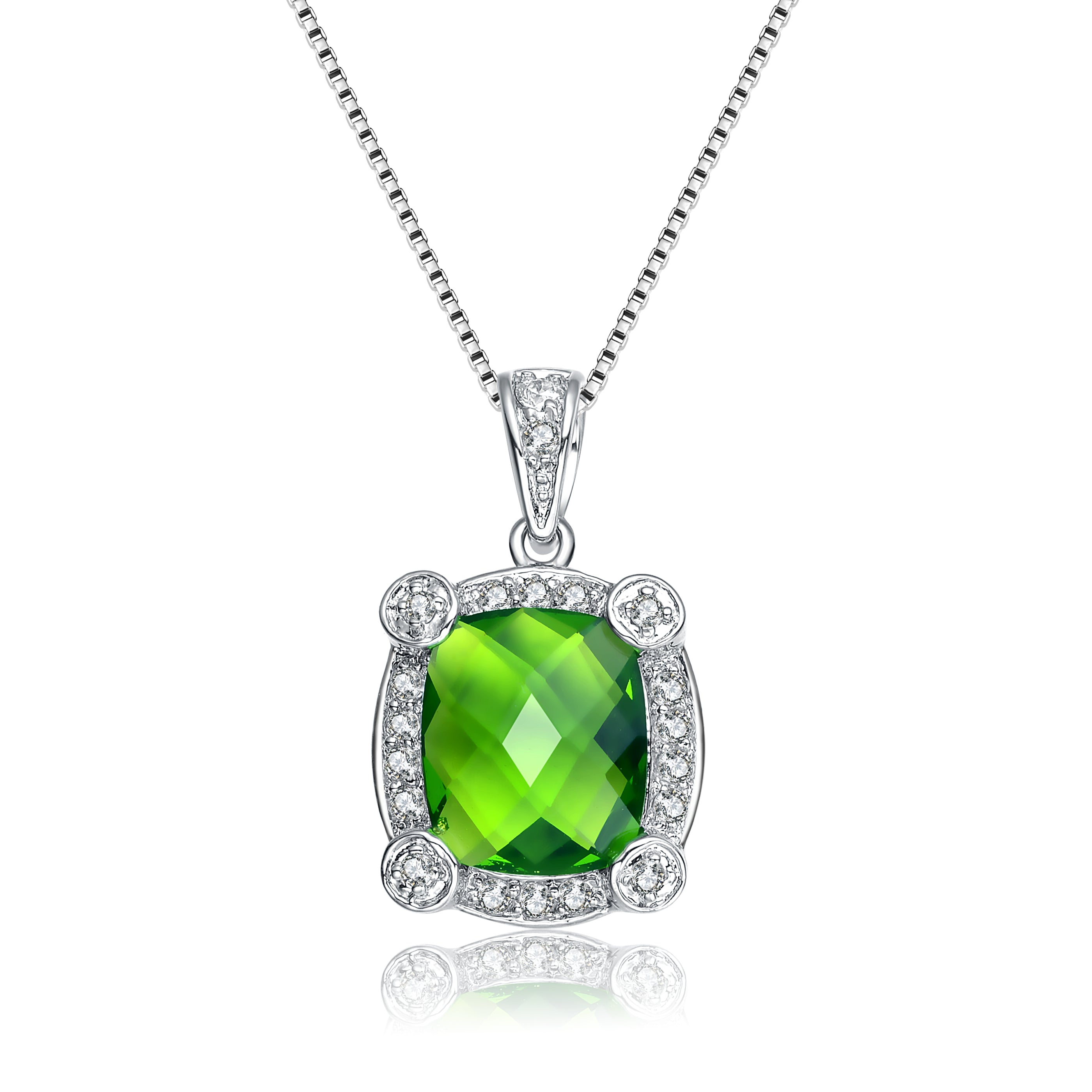 La Scene Cubic Zirconia Necklace GENEVIVE