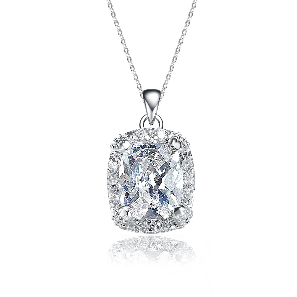 La Scene Cubic Zirconia Necklace GENEVIVE