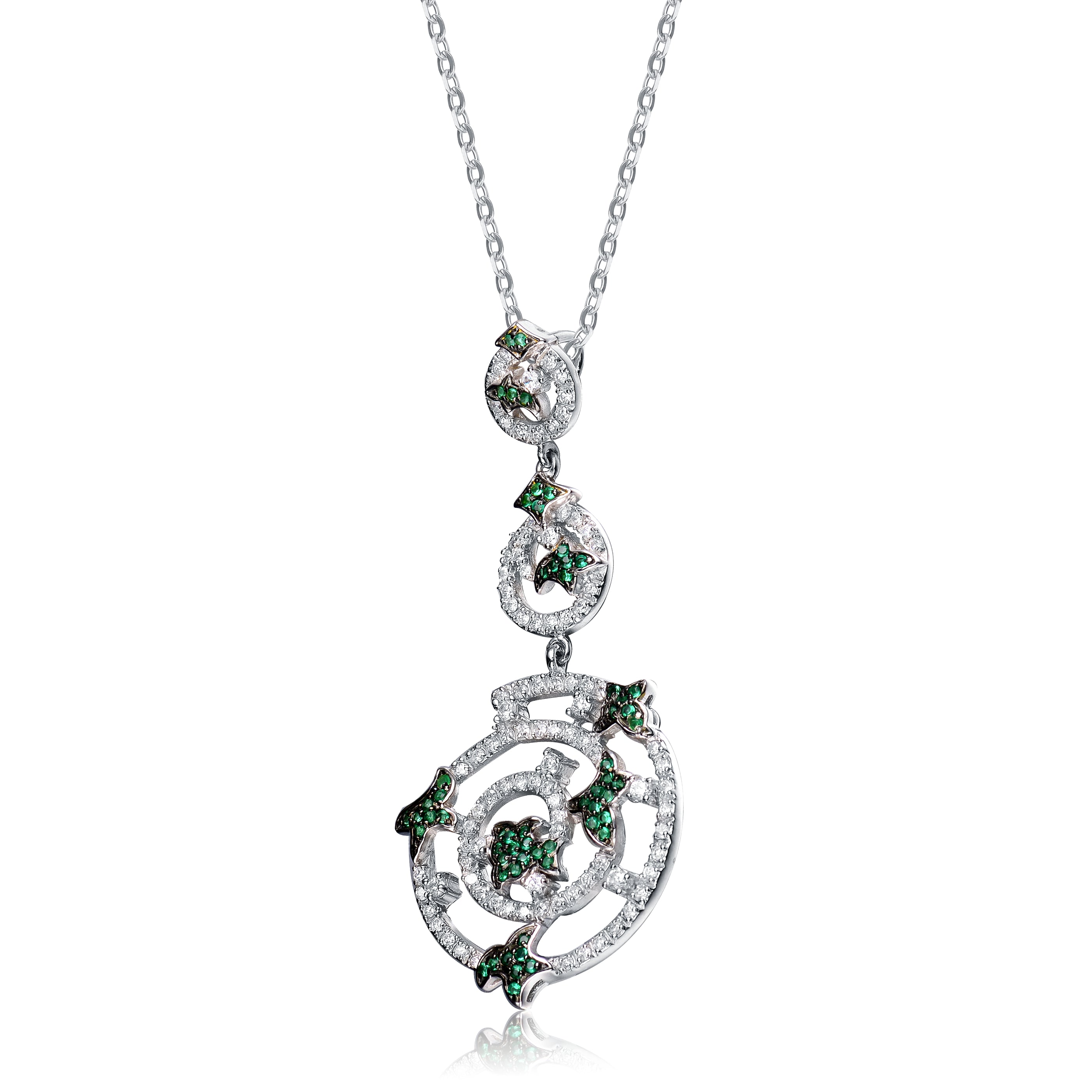 Noelle Étoiles Green Pendant GENEVIVE