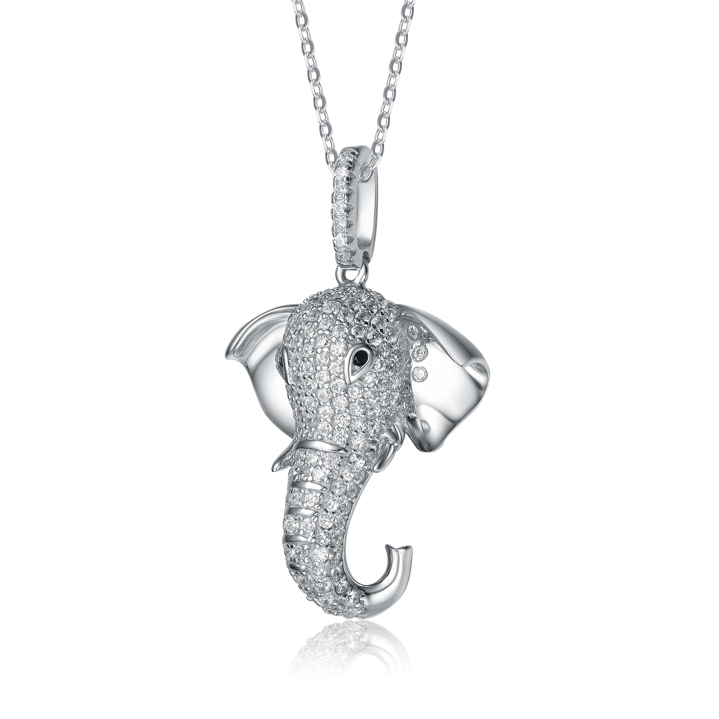 Léa Lucky Elephant Pendant Necklace GENEVIVE