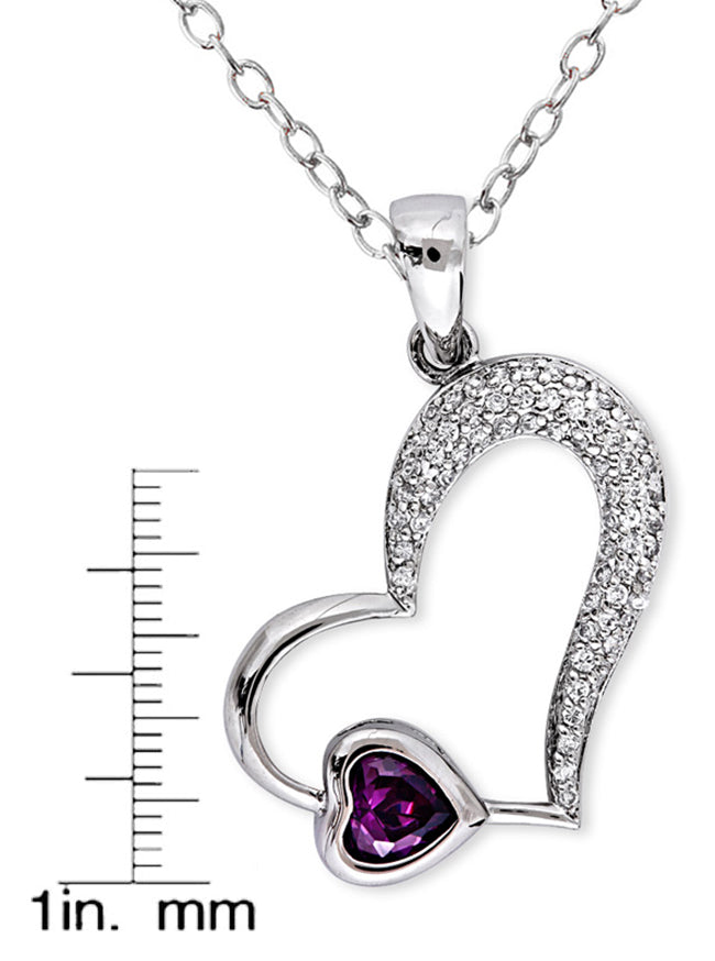 Annette Heart Shape Pendant GENEVIVE